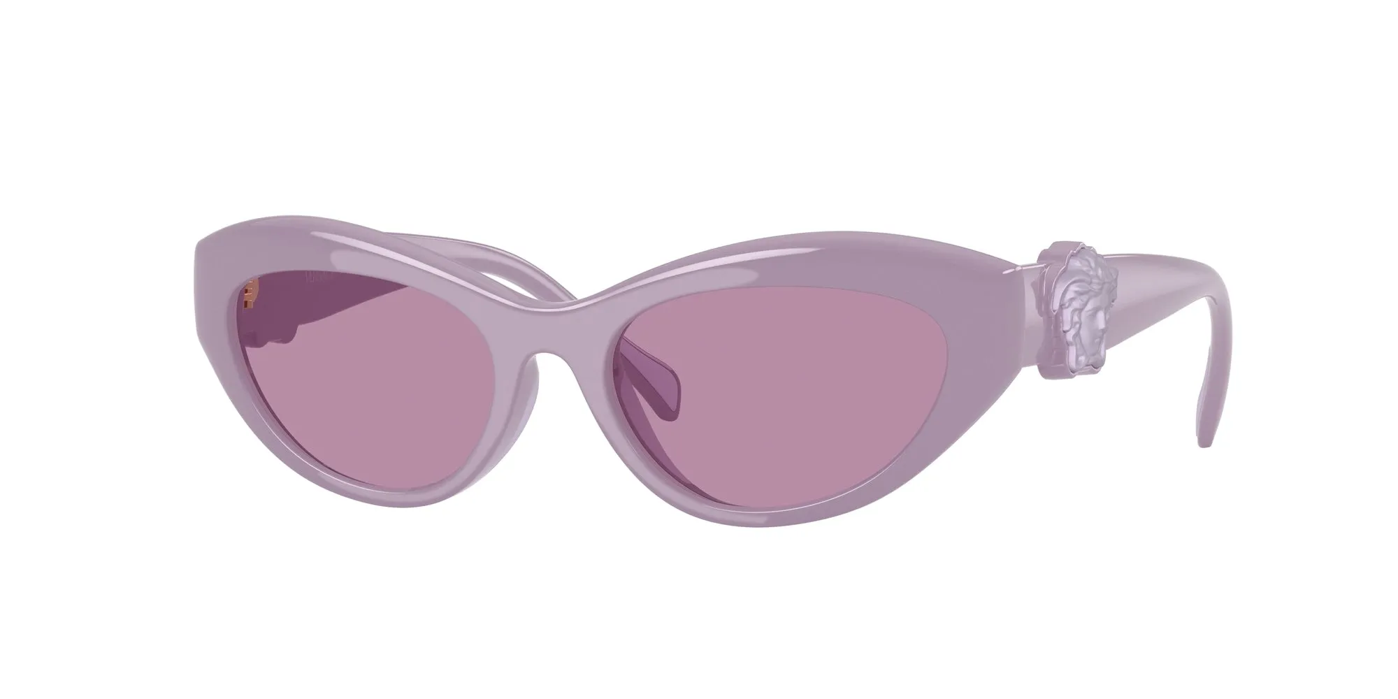 Versace VK4005U 5526AK Occhiali da sole Iniettato Viola Viola Cat Eye Normale - immagine 1