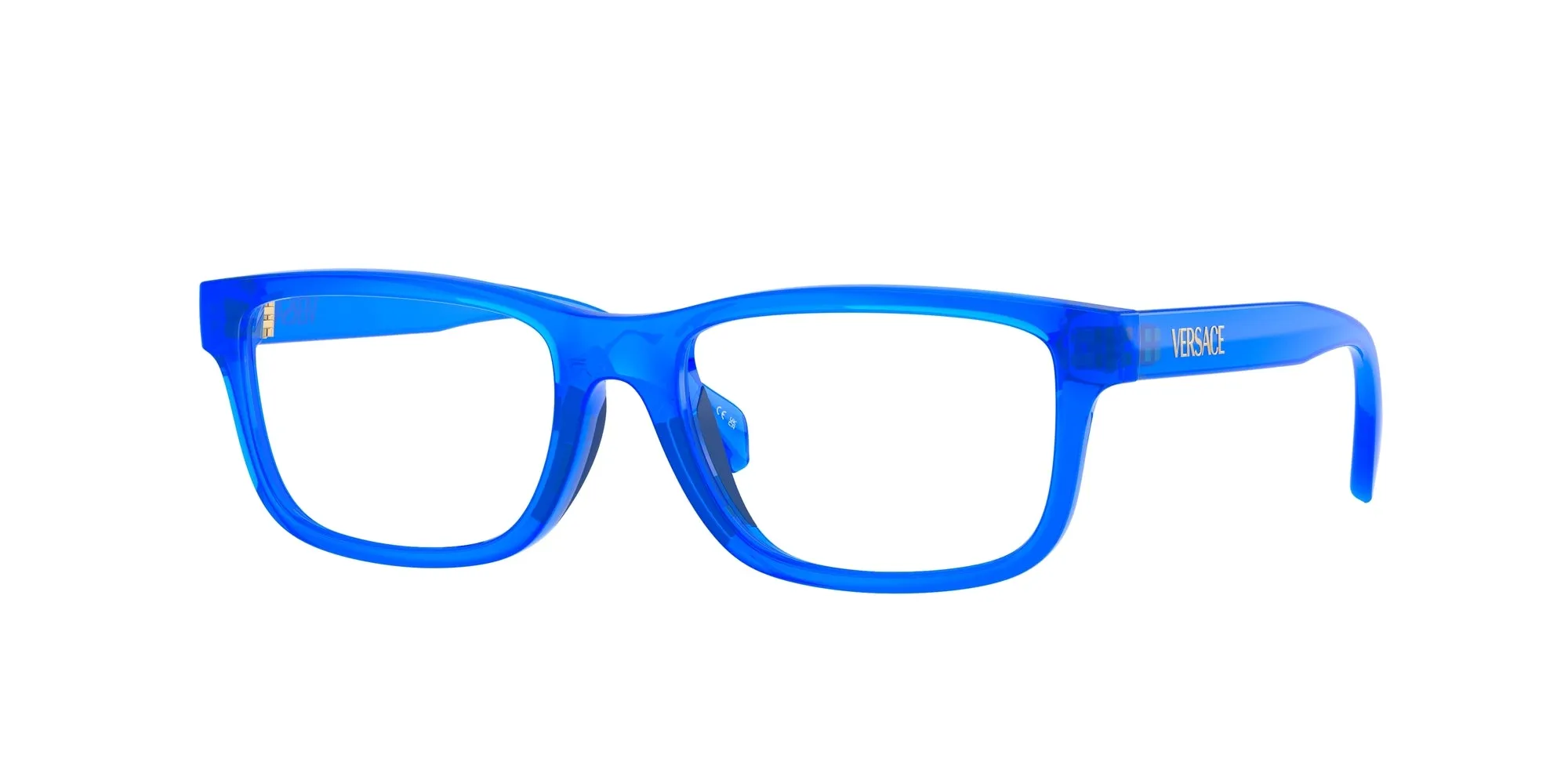 Versace VK3013U 5536 Montature da vista Iniettato Blu Squadrata Normale - immagine 1