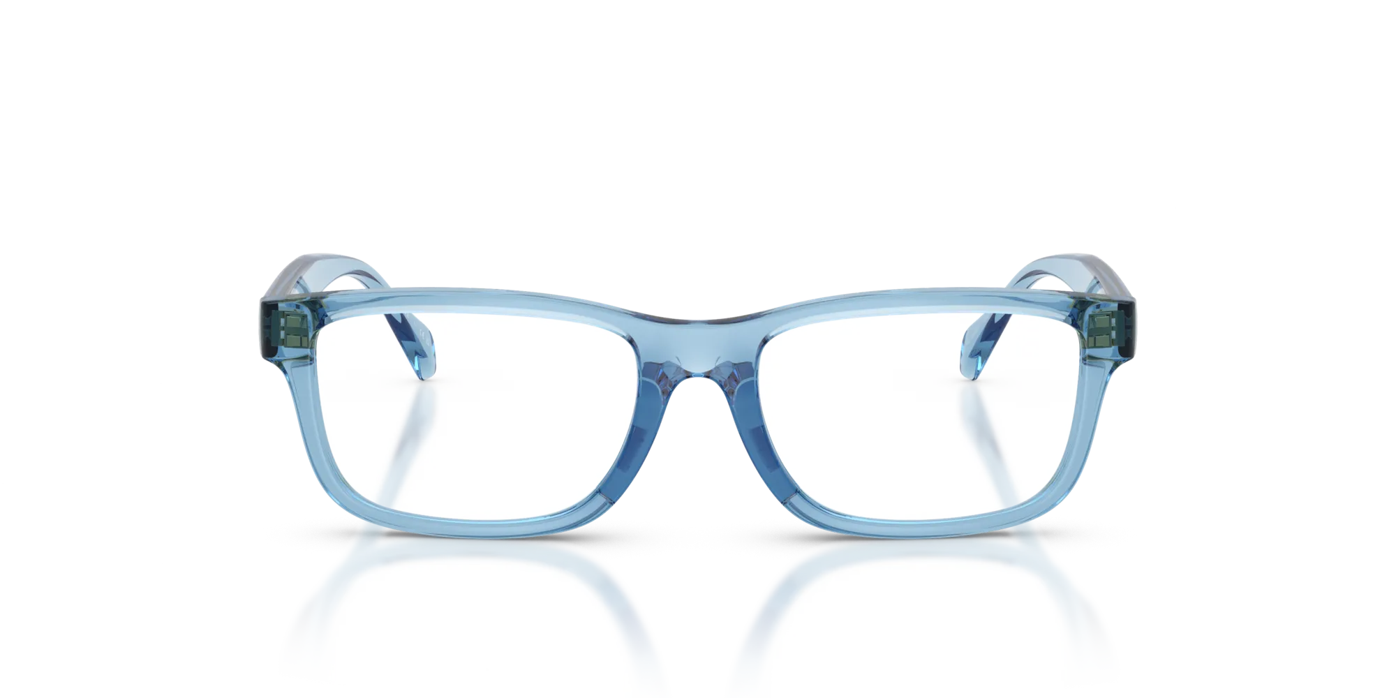 Versace VK3013U 5535 Montature da vista Iniettato Blu Squadrata Normale - immagine 3