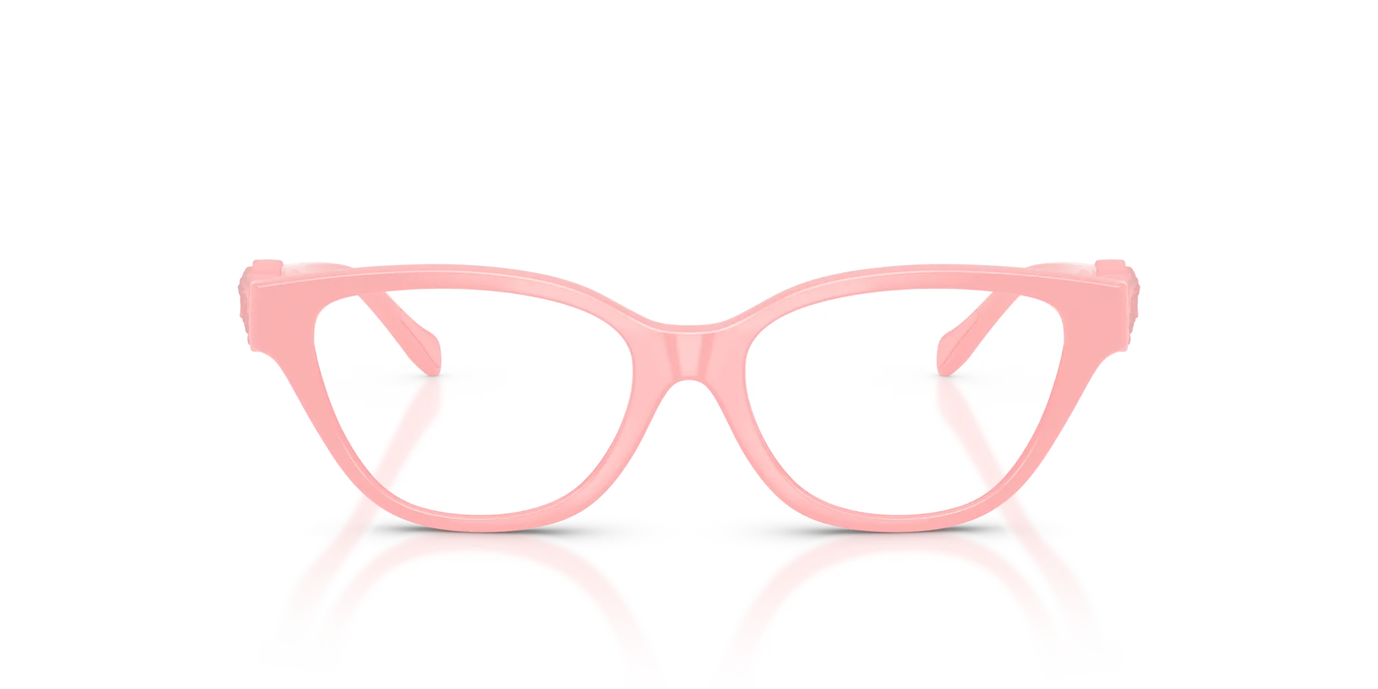 Versace VK3011U 5452 Montature da vista Iniettato Rosa Cat Eye Normale - immagine 3