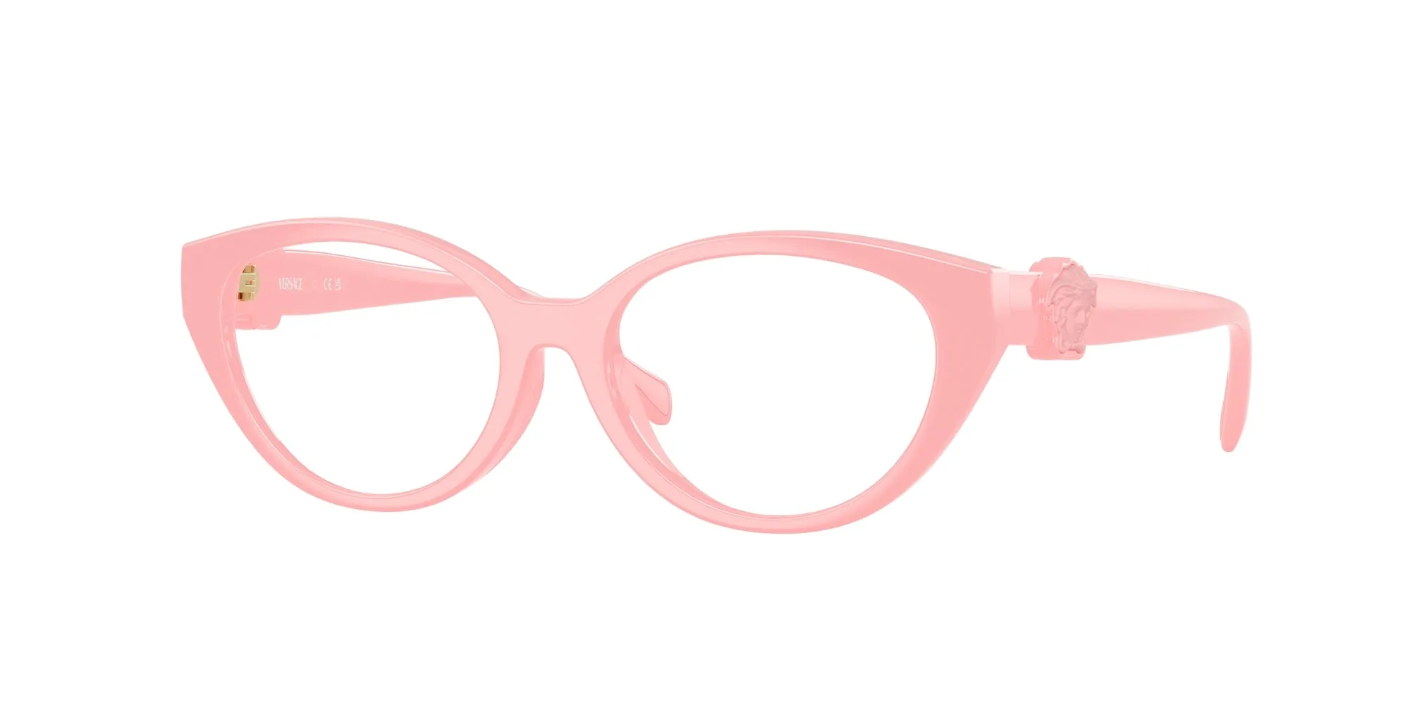 Versace VK3010U 5452 Montature da vista Iniettato Rosa Cat Eye Normale - immagine 1