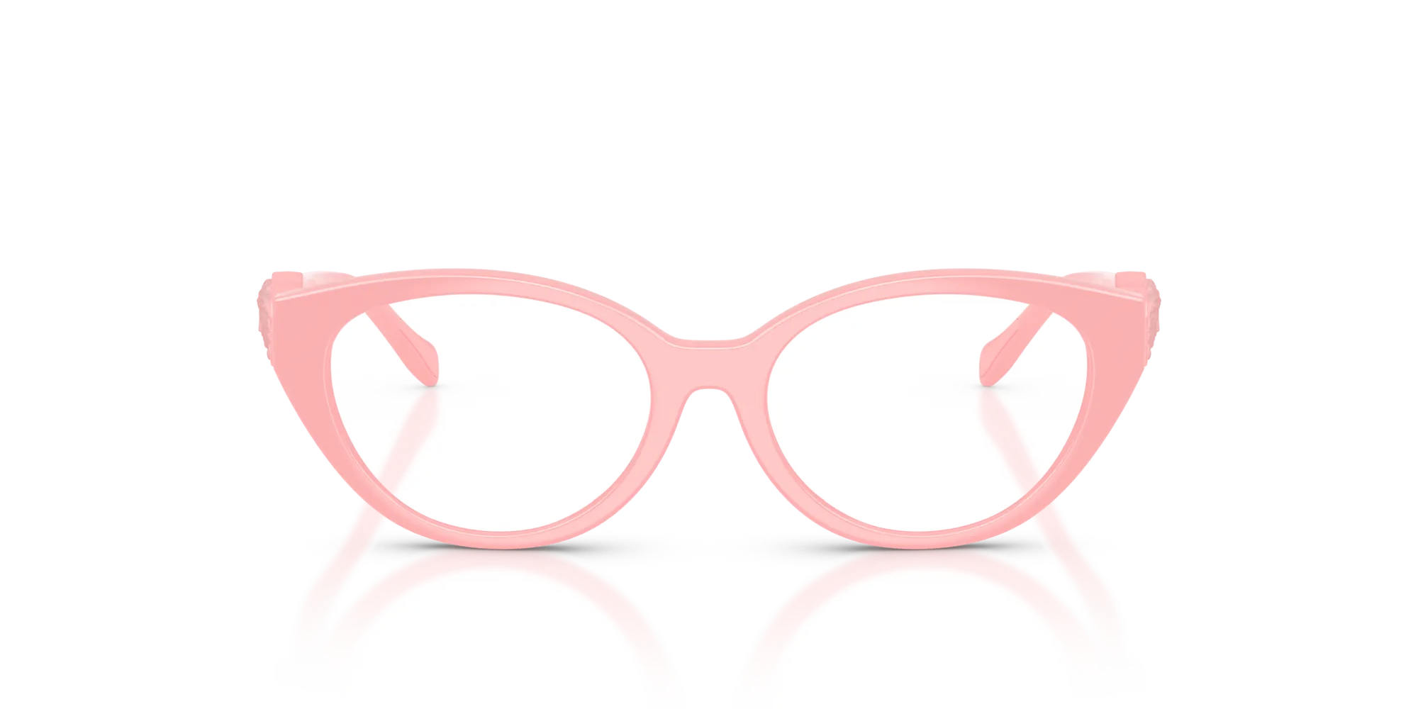 Versace VK3010U 5452 Montature da vista Iniettato Rosa Cat Eye Normale - immagine 3