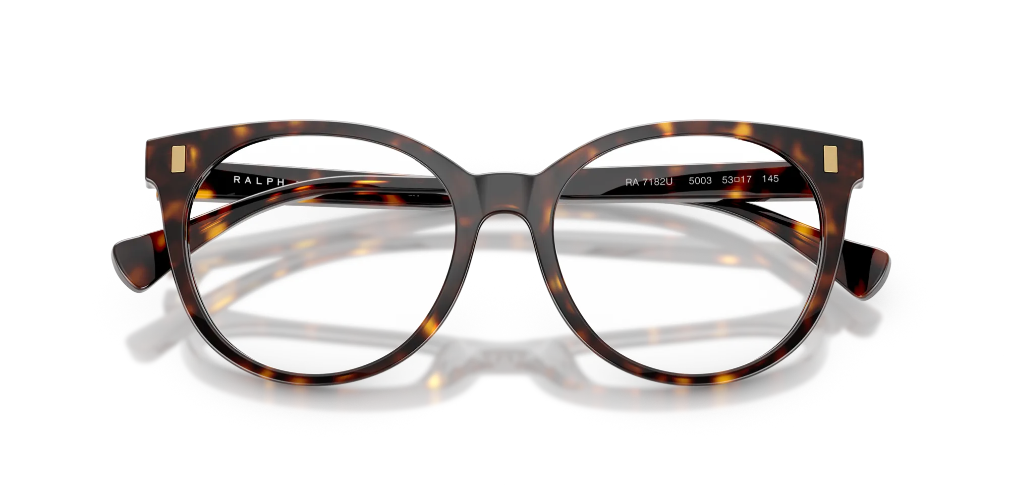 Ralph Lauren RA7182U 5003 Montature da vista Acetato Tartaruga Pantos Normale - immagine 2