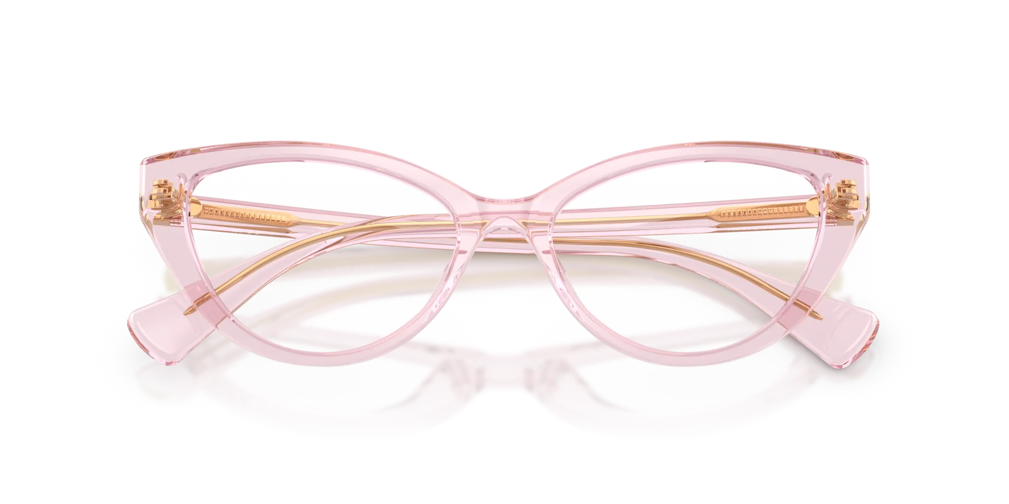Ralph Lauren RA7181U 6190 Montature da vista Acetato Rosa Cat Eye Normale - immagine 2