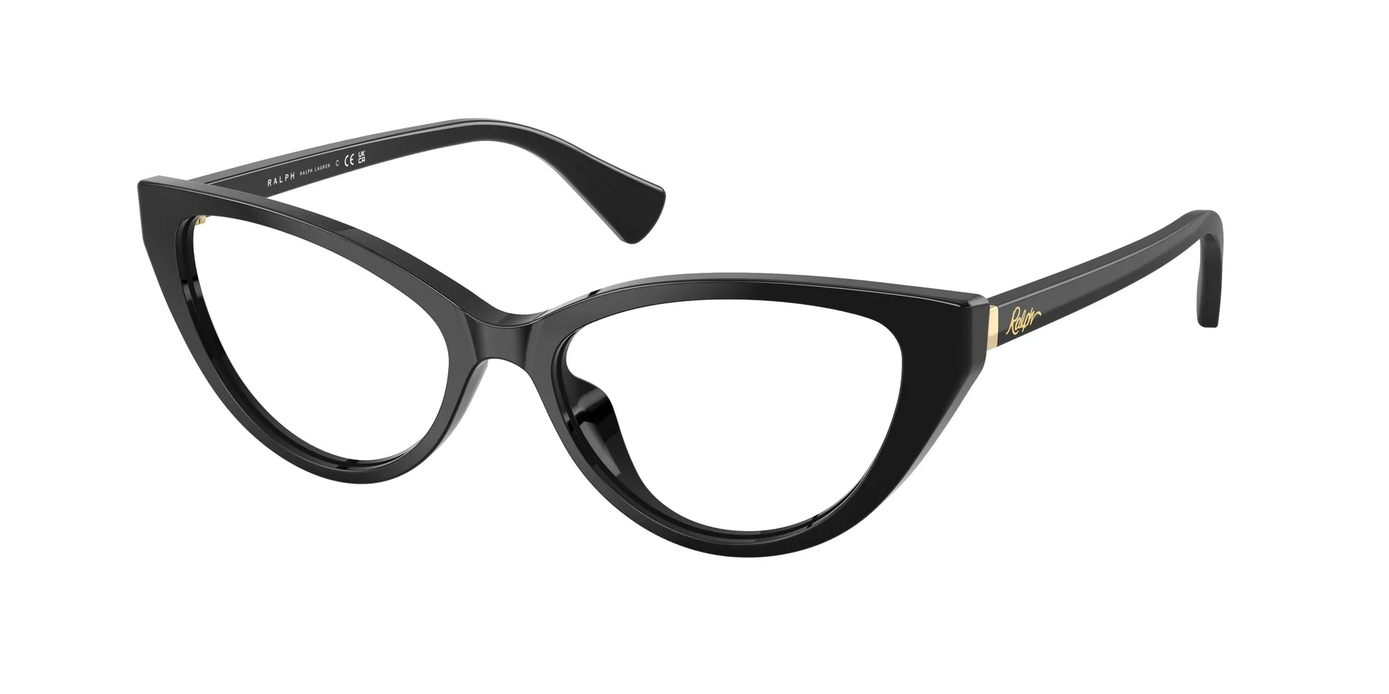 Ralph Lauren RA7181U 5001 Montature da vista Acetato Nero Cat Eye Normale - immagine 1