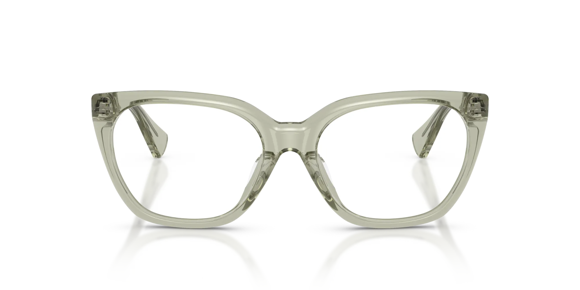 Ralph Lauren RA7180U 6279 Montature da vista Acetato Verde Farfalla Normale - immagine 3