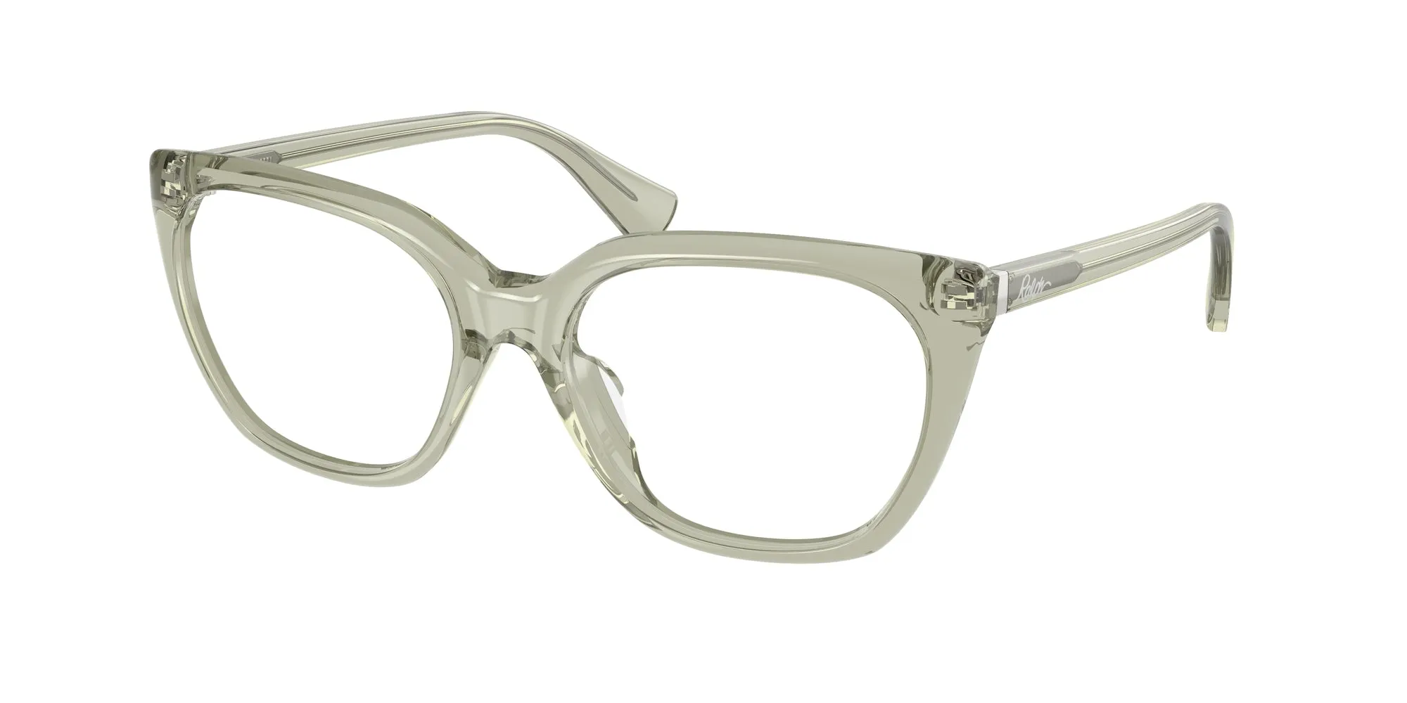 Ralph Lauren RA7180U 6279 Montature da vista Acetato Verde Farfalla Normale - immagine 1