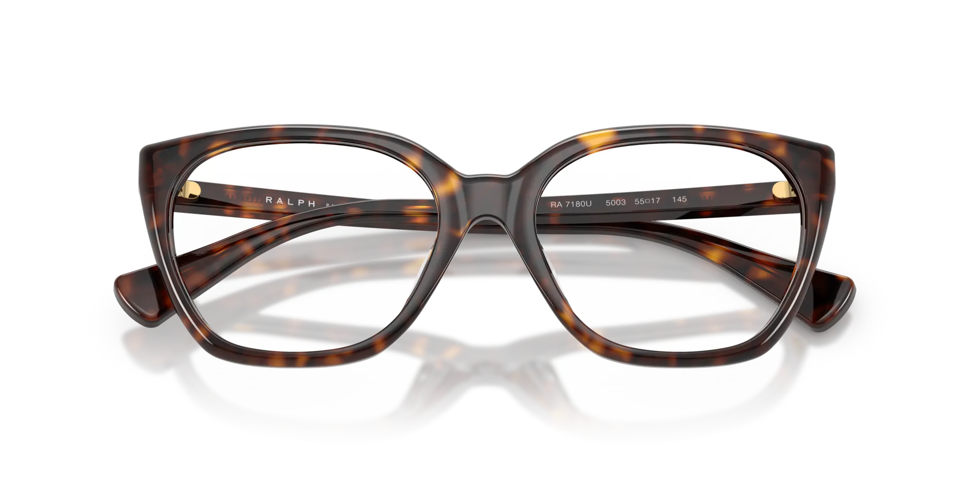Ralph Lauren RA7180U 5003 Montature da vista Acetato Tartaruga Farfalla Normale - immagine 2
