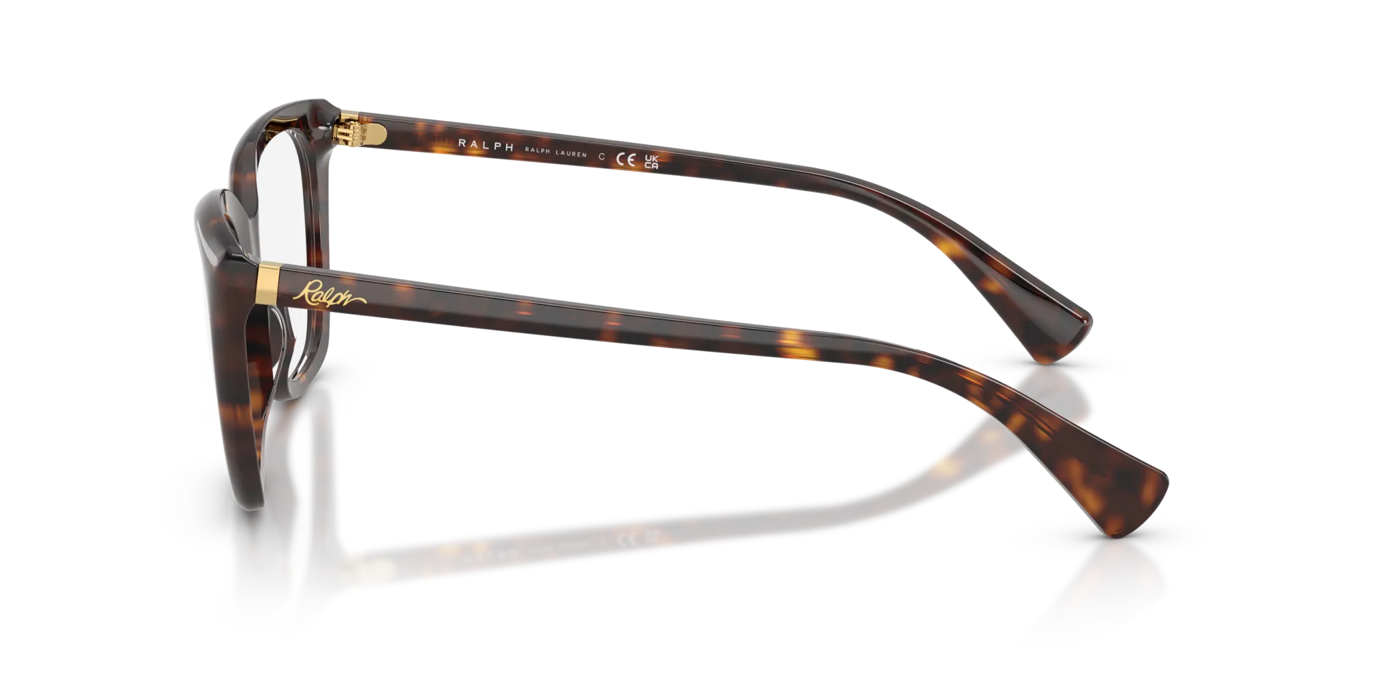 Ralph Lauren RA7180U 5003 Montature da vista Acetato Tartaruga Farfalla Normale - immagine 4