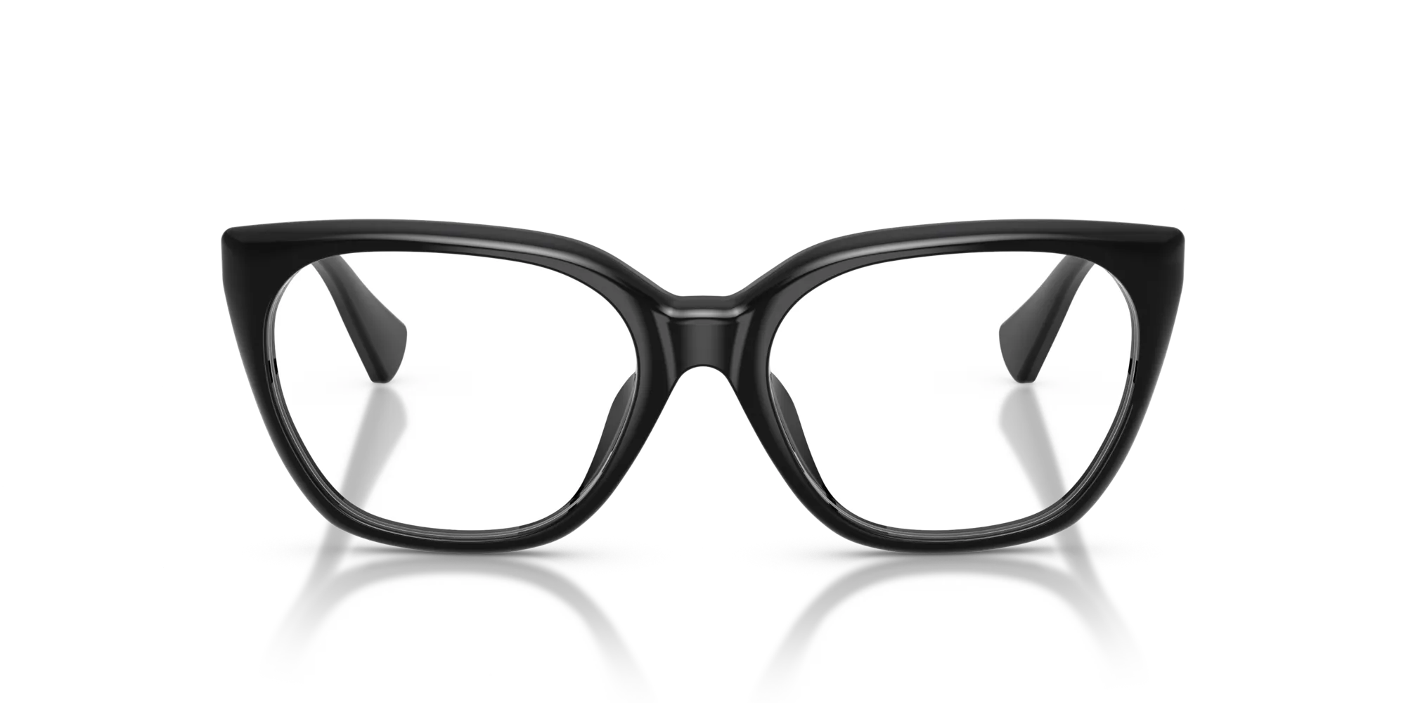 Ralph Lauren RA7180U 5001 Montature da vista Acetato Nero Farfalla Normale - immagine 3