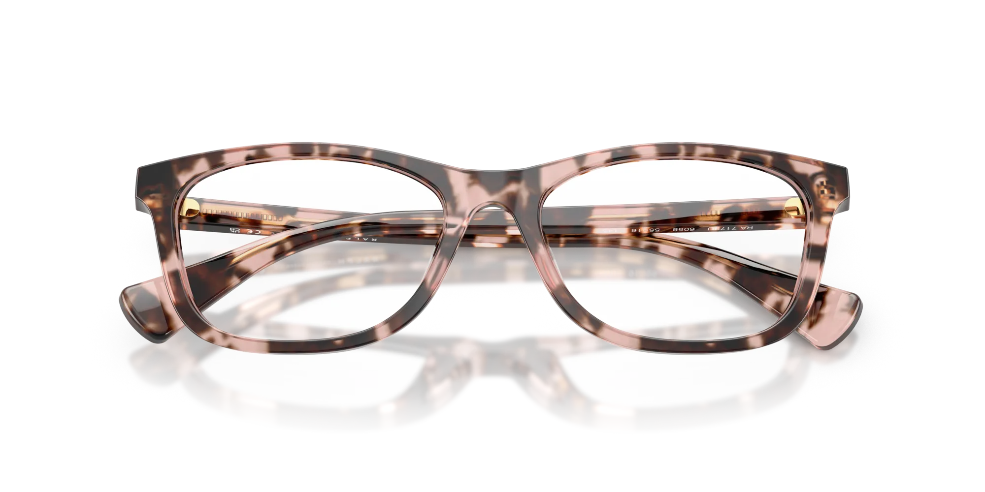 Ralph Lauren RA7179U 6058 Montature da vista Acetato Tartaruga Squadrata Normale - immagine 2