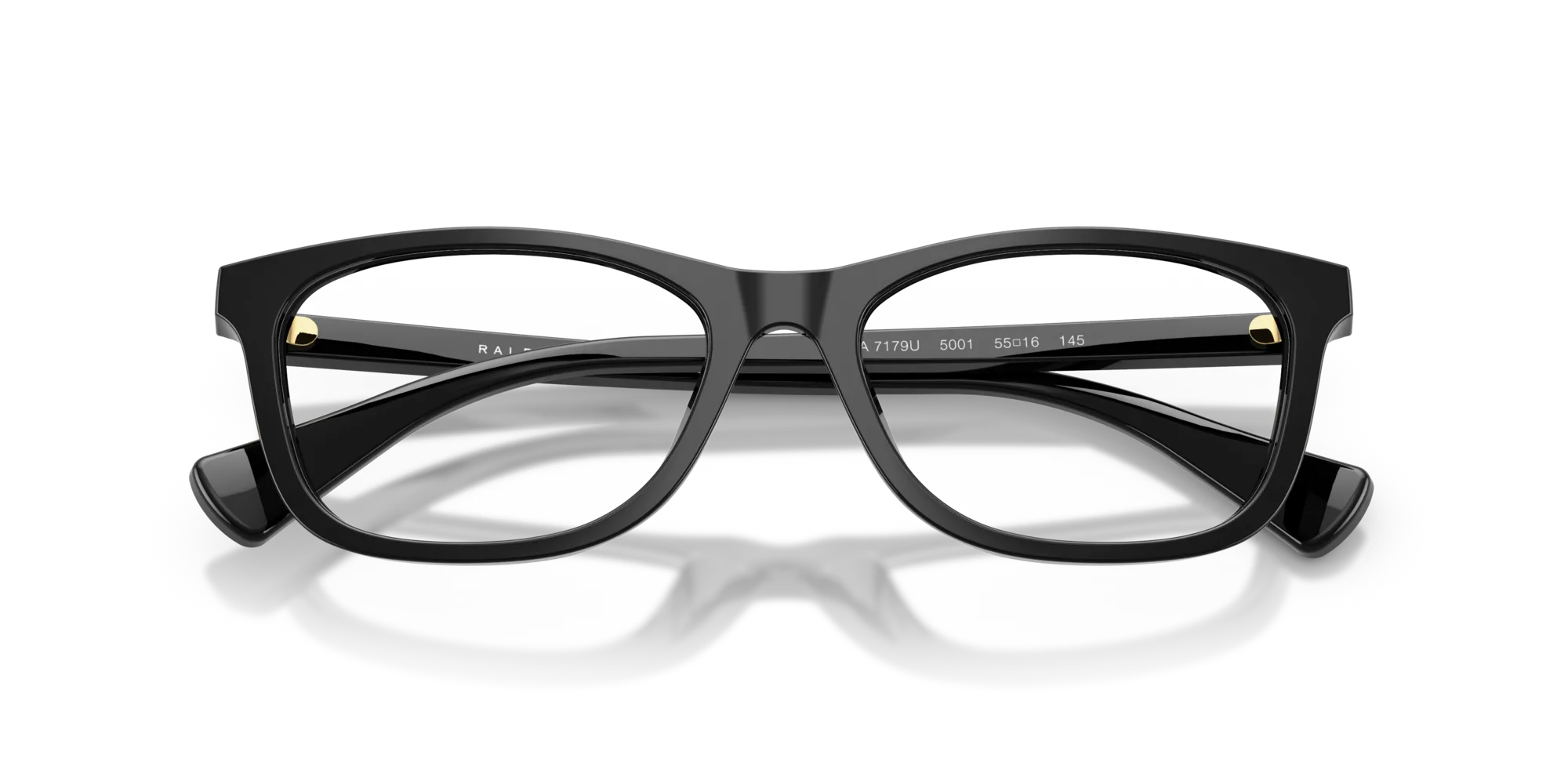 Ralph Lauren RA7179U 5001 Montature da vista Acetato Nero Squadrata Normale - immagine 2