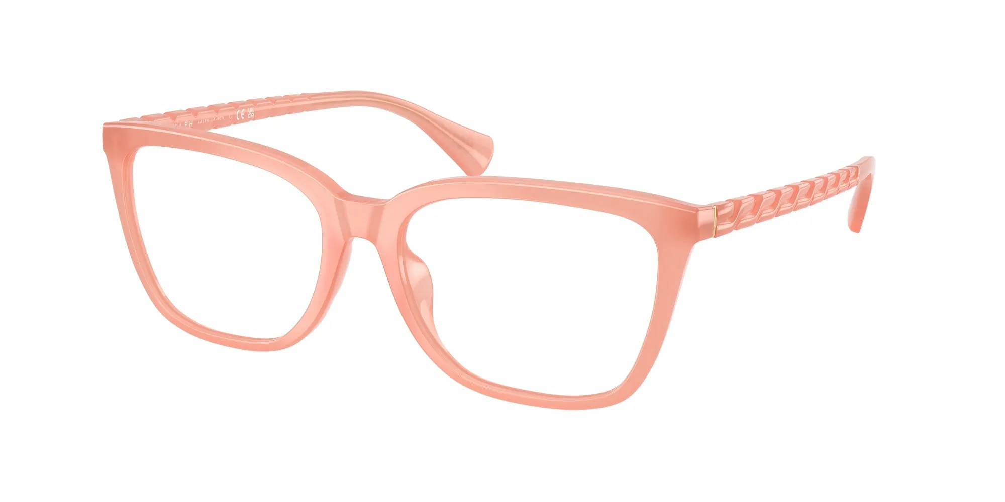 Ralph Lauren RA7178U 6237 Montature da vista Iniettato Arancione Farfalla Normale - immagine 1