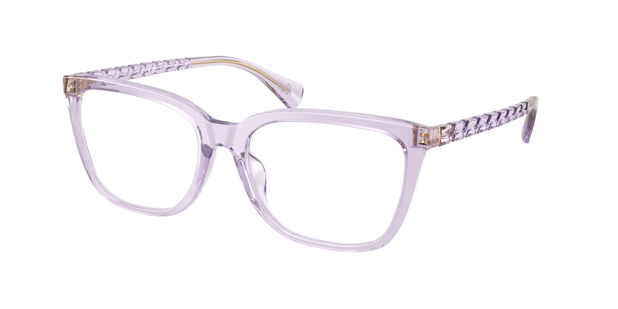 Ralph Lauren RA7178U 5746 Montature da vista Iniettato Viola Farfalla Normale - immagine 1