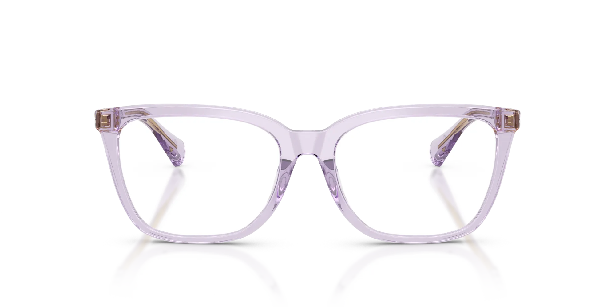Ralph Lauren RA7178U 5746 Montature da vista Iniettato Viola Farfalla Normale - immagine 3