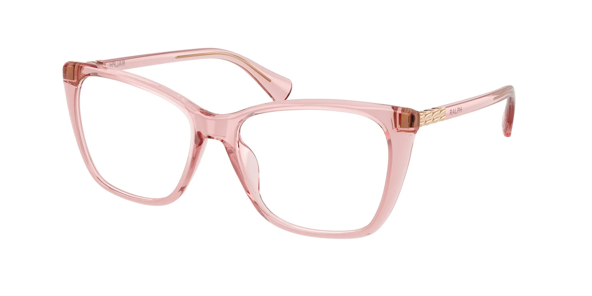 Ralph Lauren RA7177U 5801 Montature da vista Iniettato Rosa Farfalla Normale - immagine 1