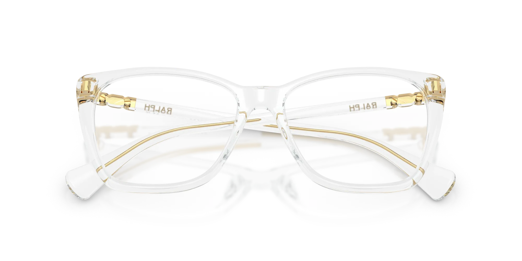 Ralph Lauren RA7177U 5002 Montature da vista Iniettato Trasparente Farfalla Normale - immagine 2