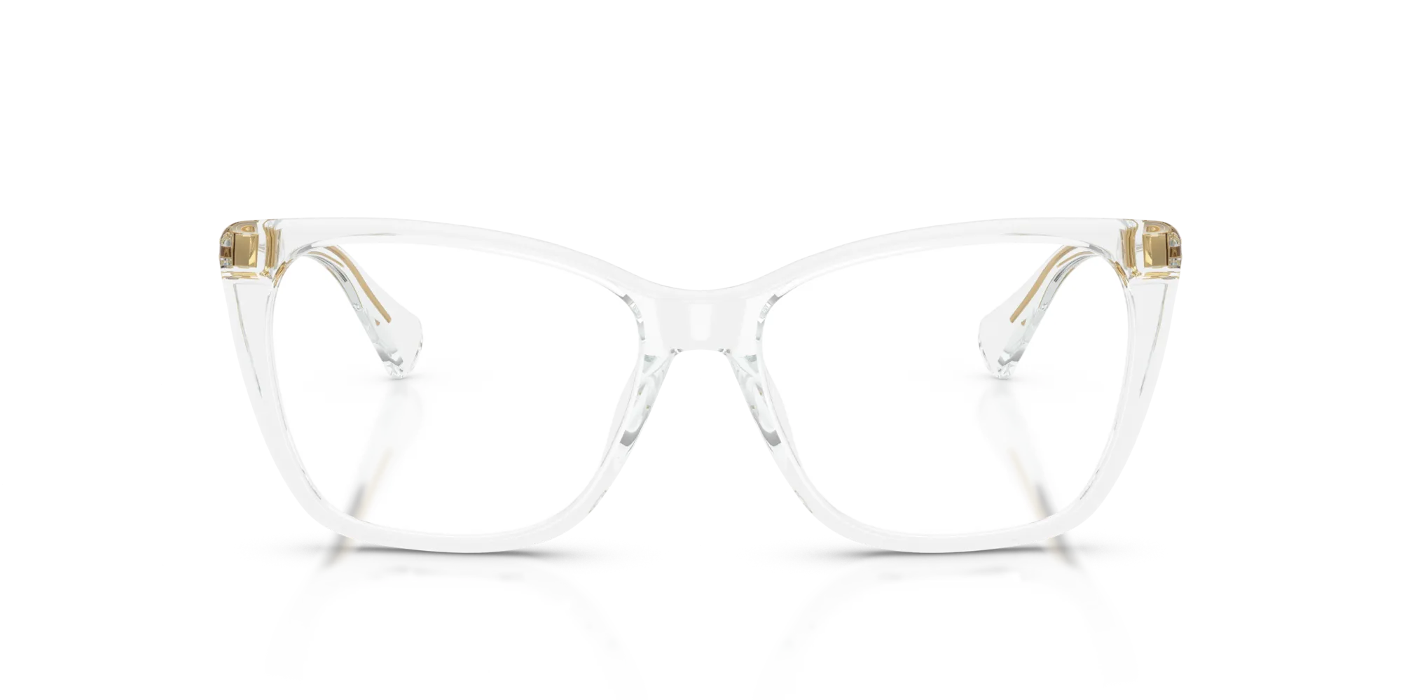 Ralph Lauren RA7177U 5002 Montature da vista Iniettato Trasparente Farfalla Normale - immagine 3