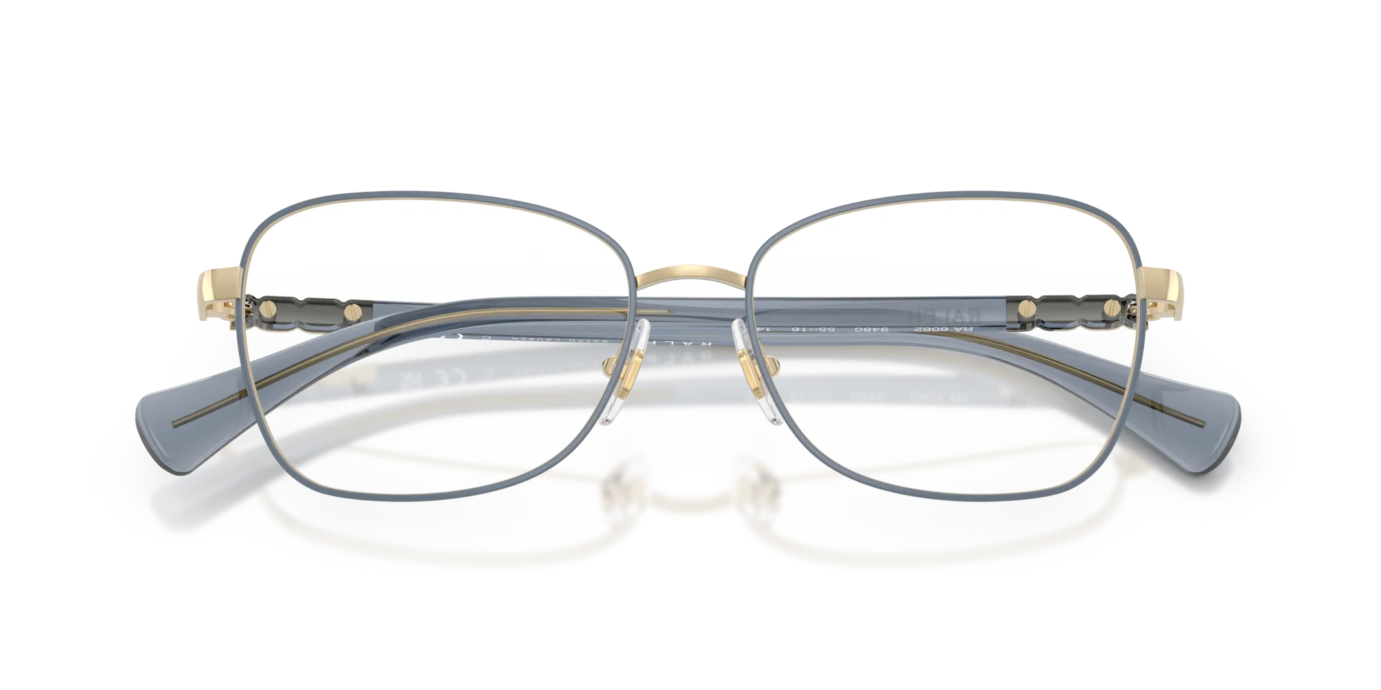 Ralph Lauren RA6062 9480 Montature da vista Metallo Blu Squadrata Normale - immagine 2