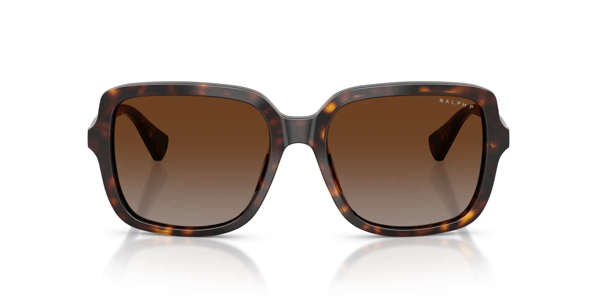 Ralph Lauren RA5333U 5003T5 Occhiali da sole Acetato Tartaruga Marrone Squadrata Polarizzata Sfumato - immagine 3
