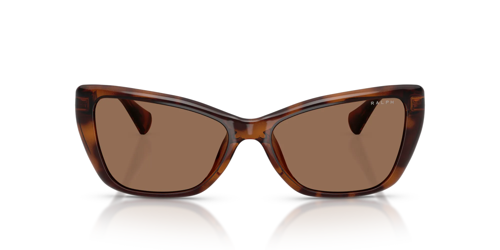 Ralph Lauren RA5332U 614973 Occhiali da sole Iniettato Tartaruga Marrone Cat Eye Normale - immagine 3