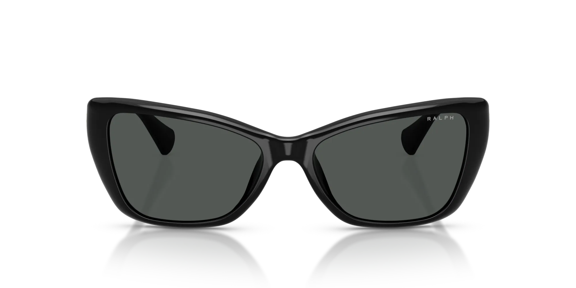 Ralph Lauren RA5332U 500187 Occhiali da sole Iniettato Nero Grigio Cat Eye Normale - immagine 3