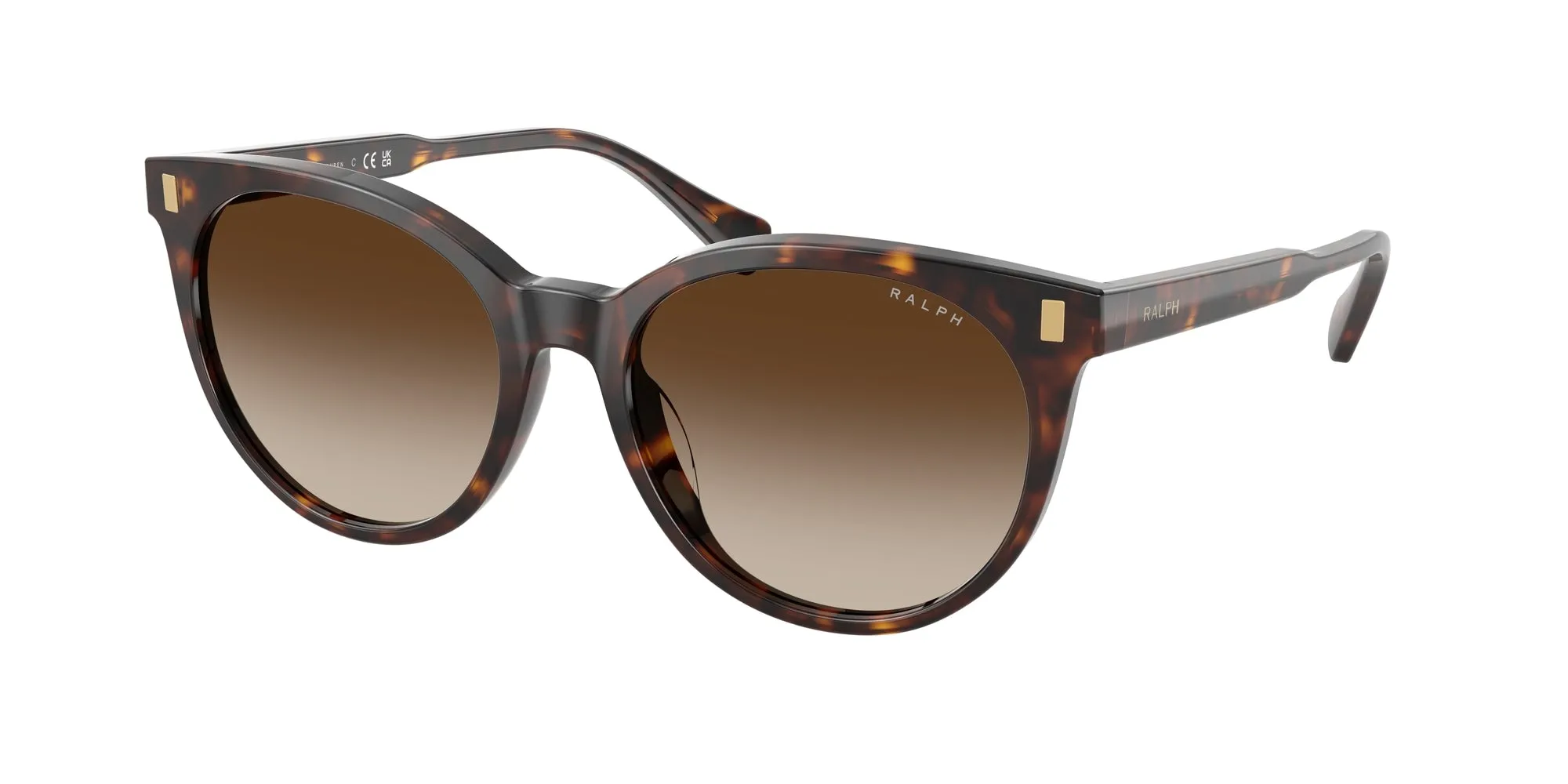 Ralph Lauren RA5331U 500313 Occhiali da sole Acetato Tartaruga Marrone Pantos Normale Sfumato - immagine 1