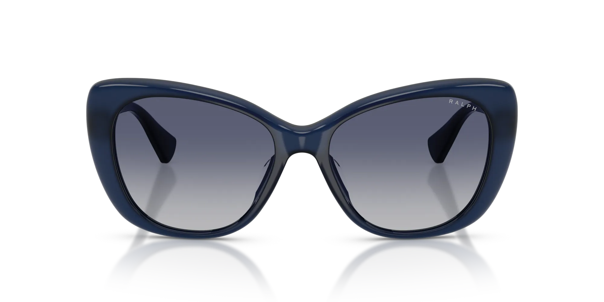 Ralph Lauren RA5329U 60594L Occhiali da sole Acetato Blu Blu Farfalla Normale Sfumato - immagine 3