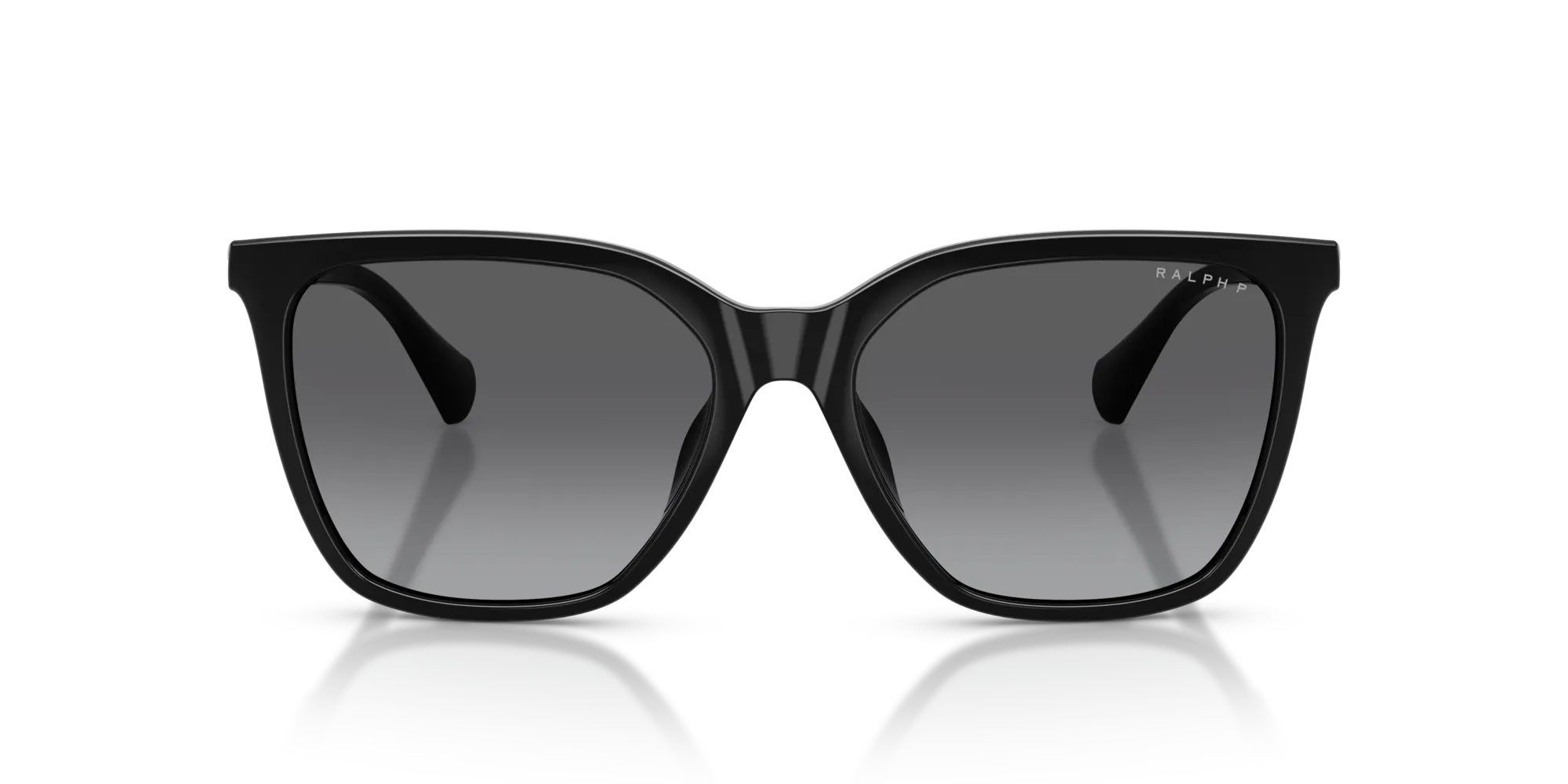 Ralph Lauren RA5328U 5001T3 Occhiali da sole Iniettato Nero Grigio Squadrata Polarizzata - immagine 3