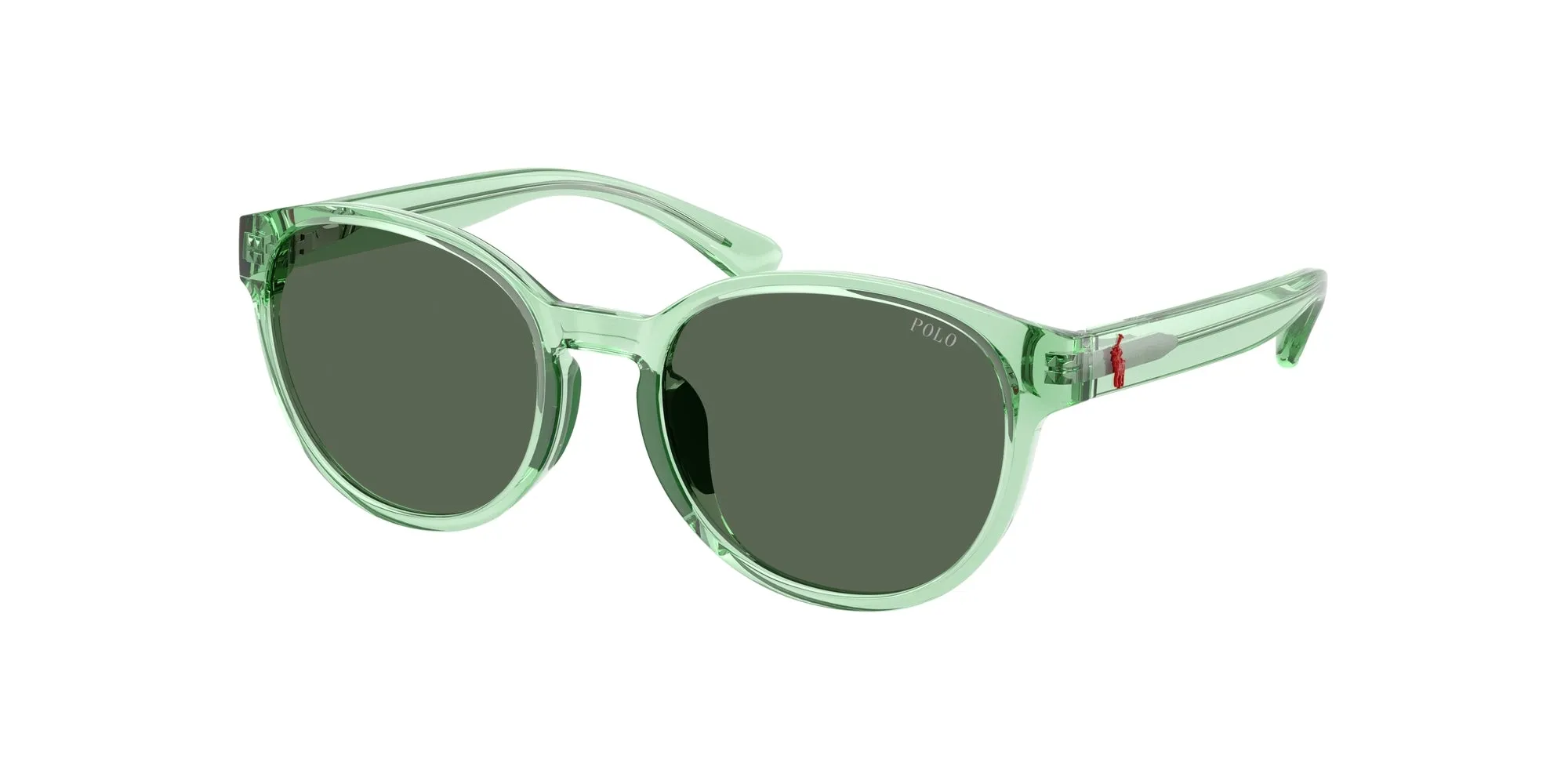 Polo Ralph Lauren PP9509U 625071 Occhiali da sole Iniettato Verde Verde Pantos Normale - immagine 1