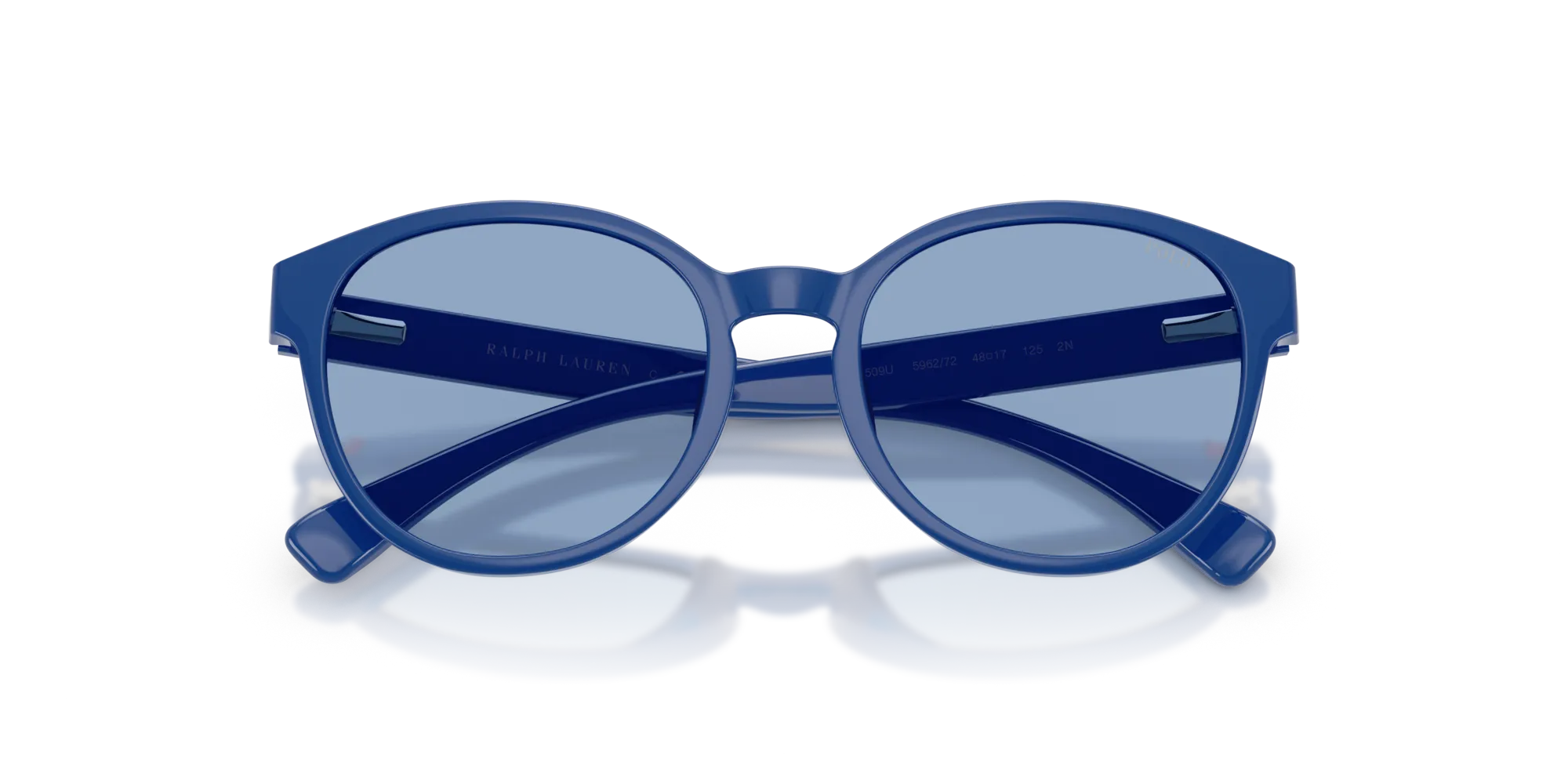 Polo Ralph Lauren PP9509U 596272 Occhiali da sole Iniettato Blu Blu Pantos Normale - immagine 2