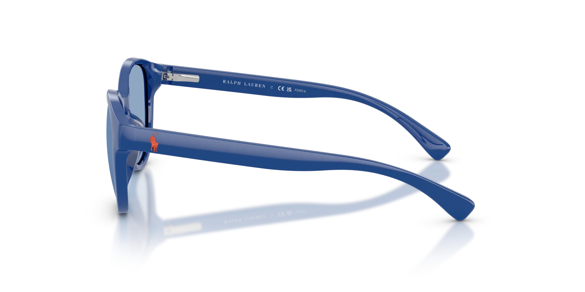 Polo Ralph Lauren PP9509U 596272 Occhiali da sole Iniettato Blu Blu Pantos Normale - immagine 4