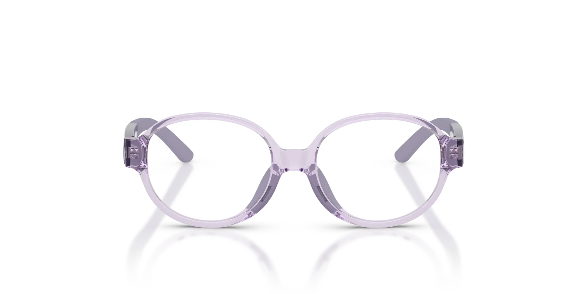 Polo Ralph Lauren PP8552U 5746 Montature da vista Iniettato Viola Rotonda Normale - immagine 3