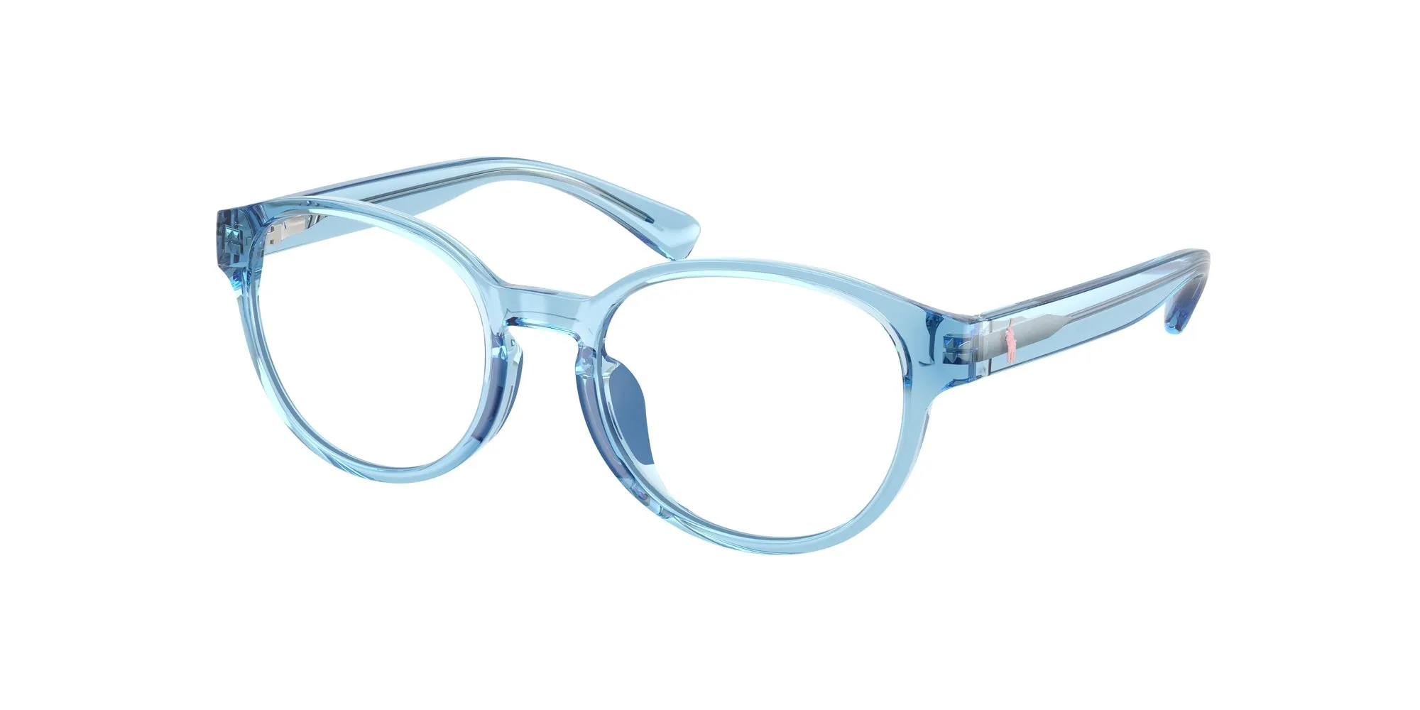 Polo Ralph Lauren PP8550U 6252 Montature da vista Iniettato Blu Pantos Normale - immagine 1