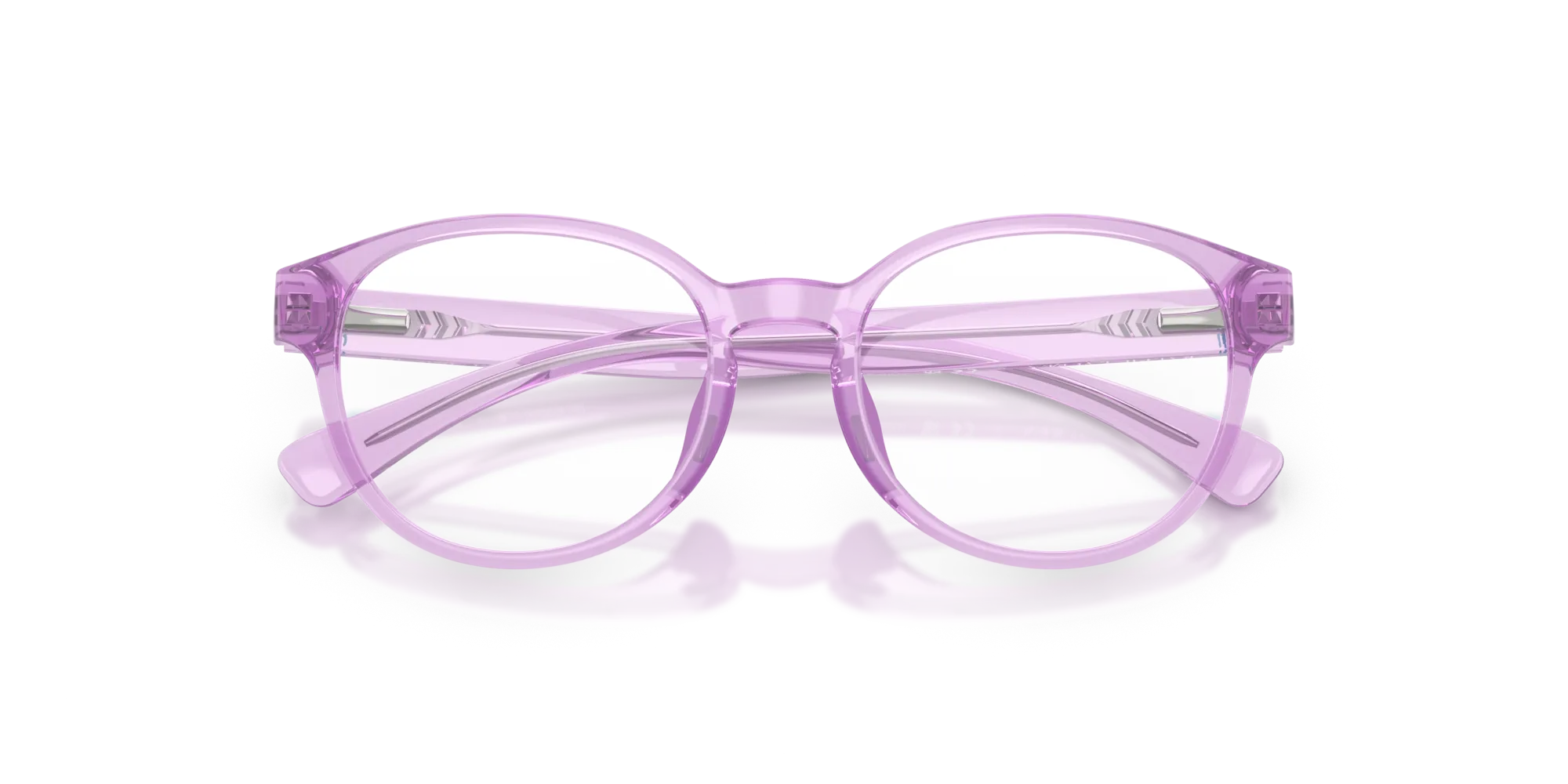 Polo Ralph Lauren PP8550U 6251 Montature da vista Iniettato Viola Pantos Normale - immagine 2