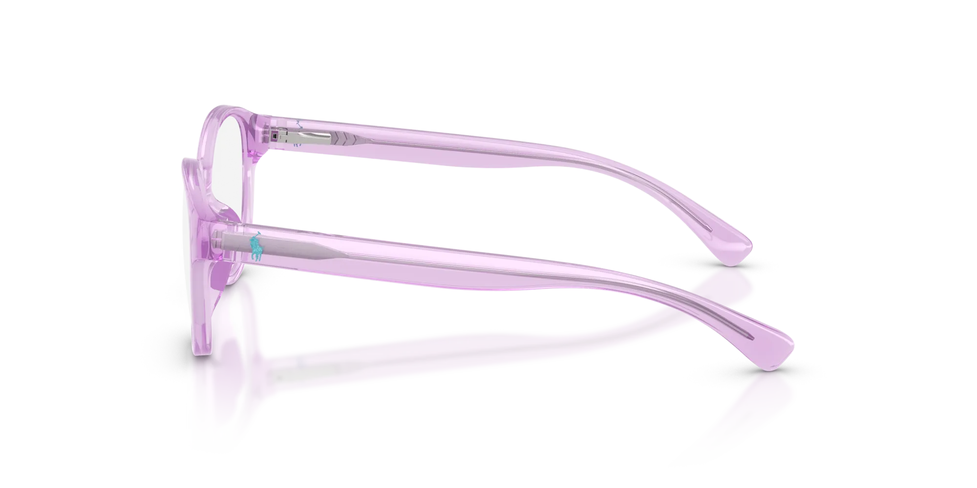 Polo Ralph Lauren PP8550U 6251 Montature da vista Iniettato Viola Pantos Normale - immagine 4