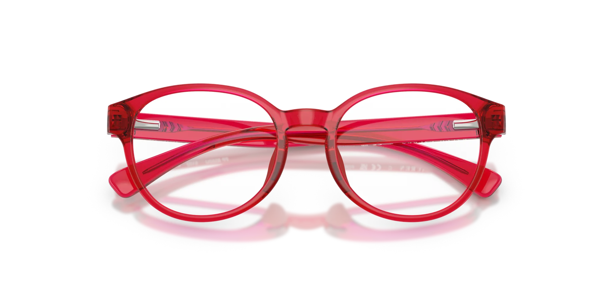 Polo Ralph Lauren PP8550U 5102 Montature da vista Iniettato Rosso Pantos Normale - immagine 2