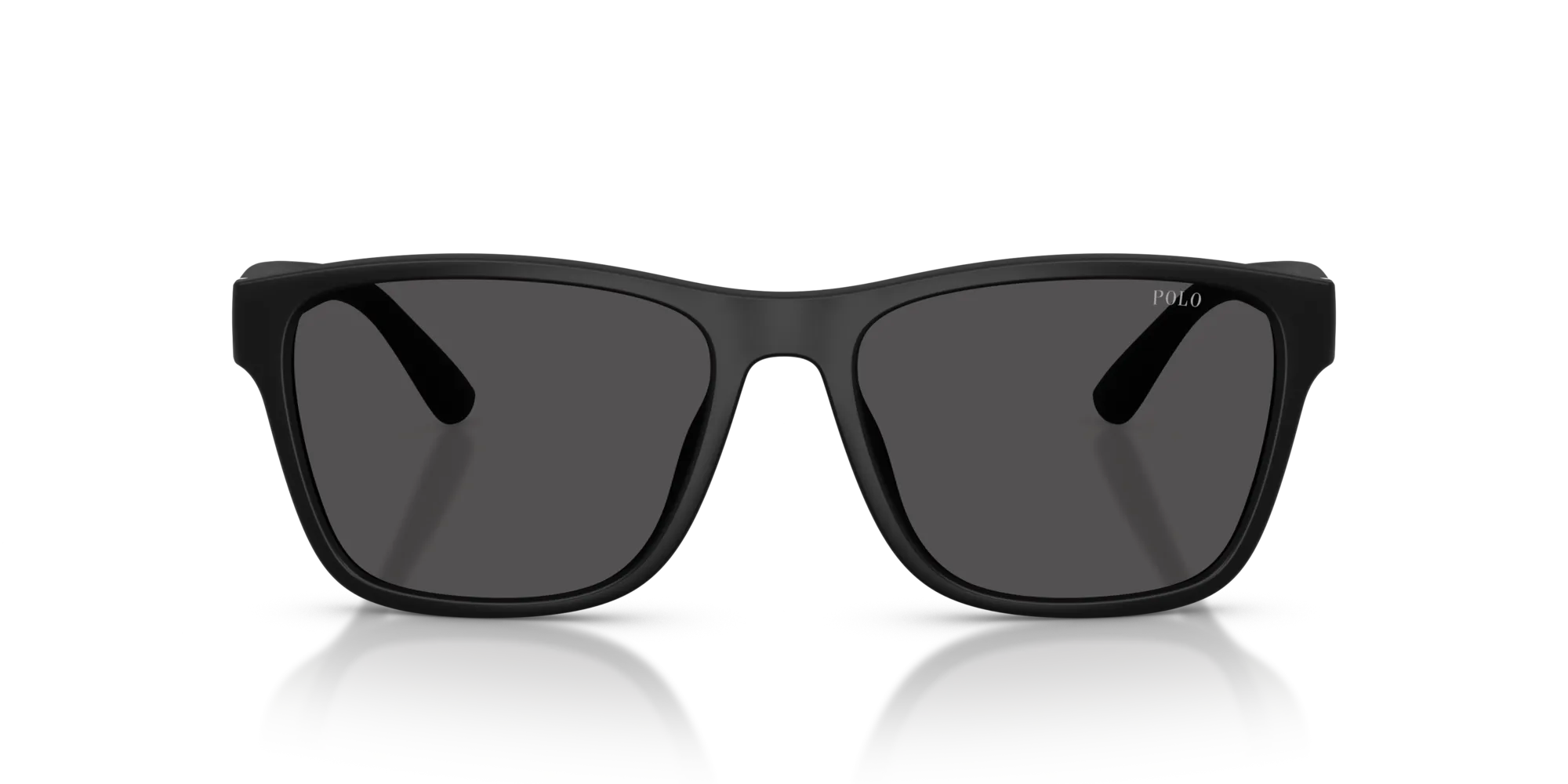 Polo Ralph Lauren PH4229U 500187 Occhiali da sole Iniettato Nero Grigio Squadrata Normale - immagine 3
