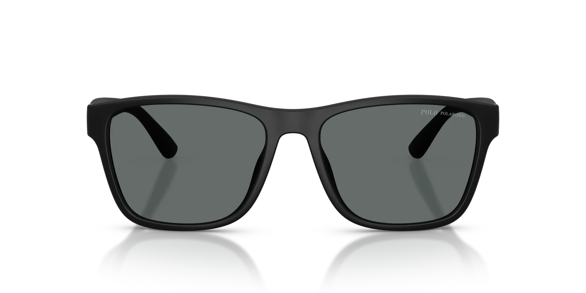 Polo Ralph Lauren PH4229U 500181 Occhiali da sole Iniettato Nero Grigio Squadrata Polarizzata - immagine 3