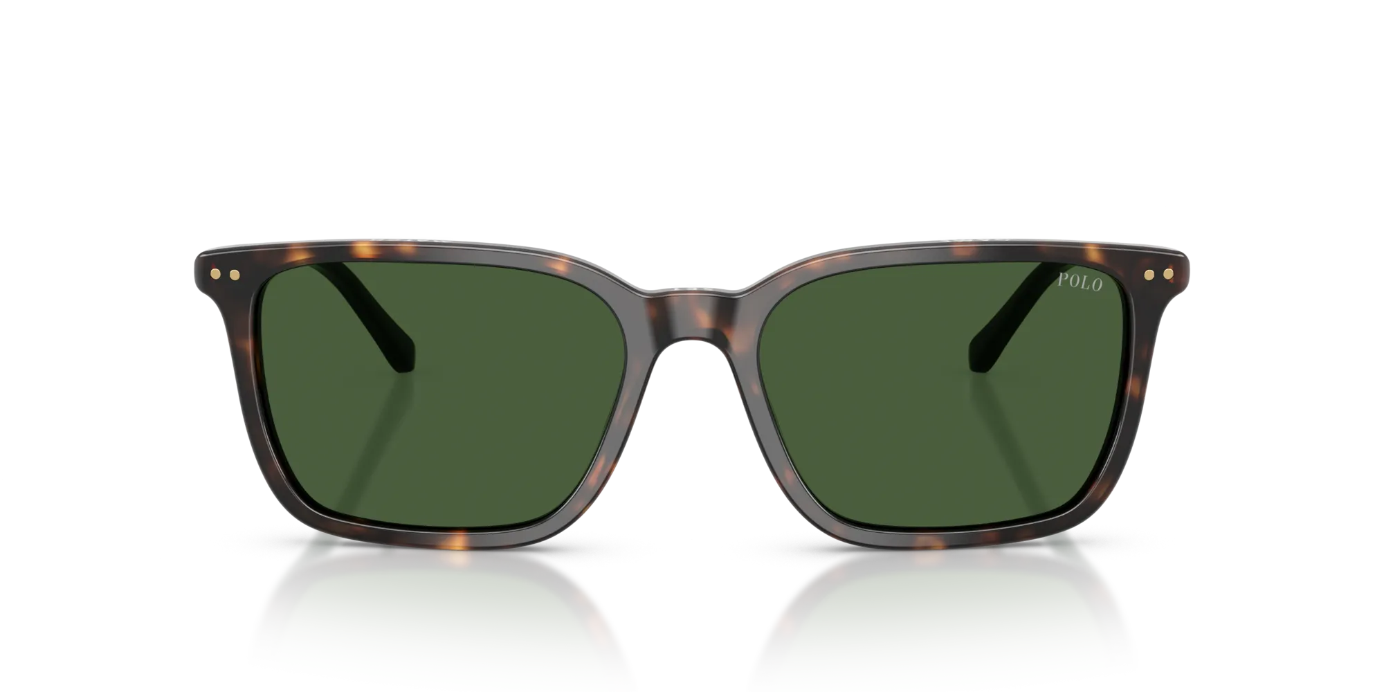 Polo Ralph Lauren PH4226 567371 Occhiali da sole Acetato Tartaruga Verde Pillow Normale - immagine 3