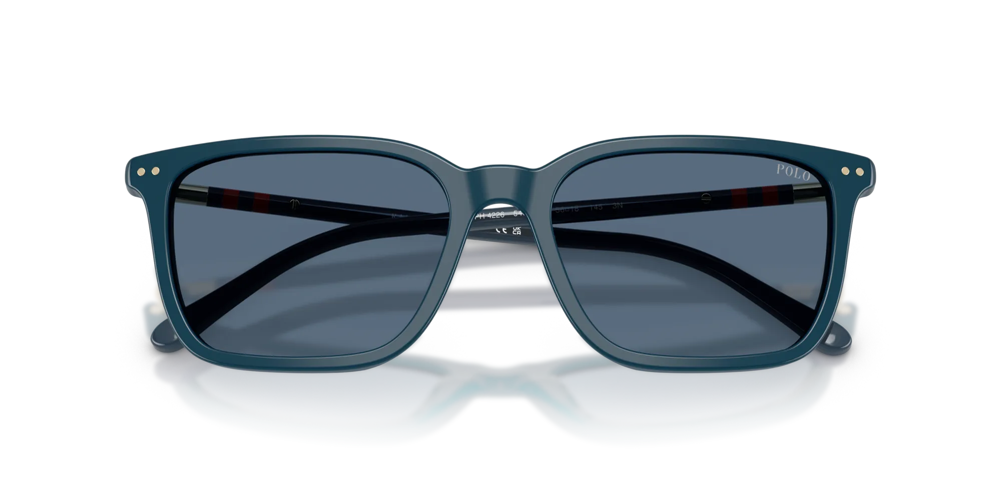 Polo Ralph Lauren PH4226 546580 Occhiali da sole Acetato Blu Blu Pillow Normale - immagine 2