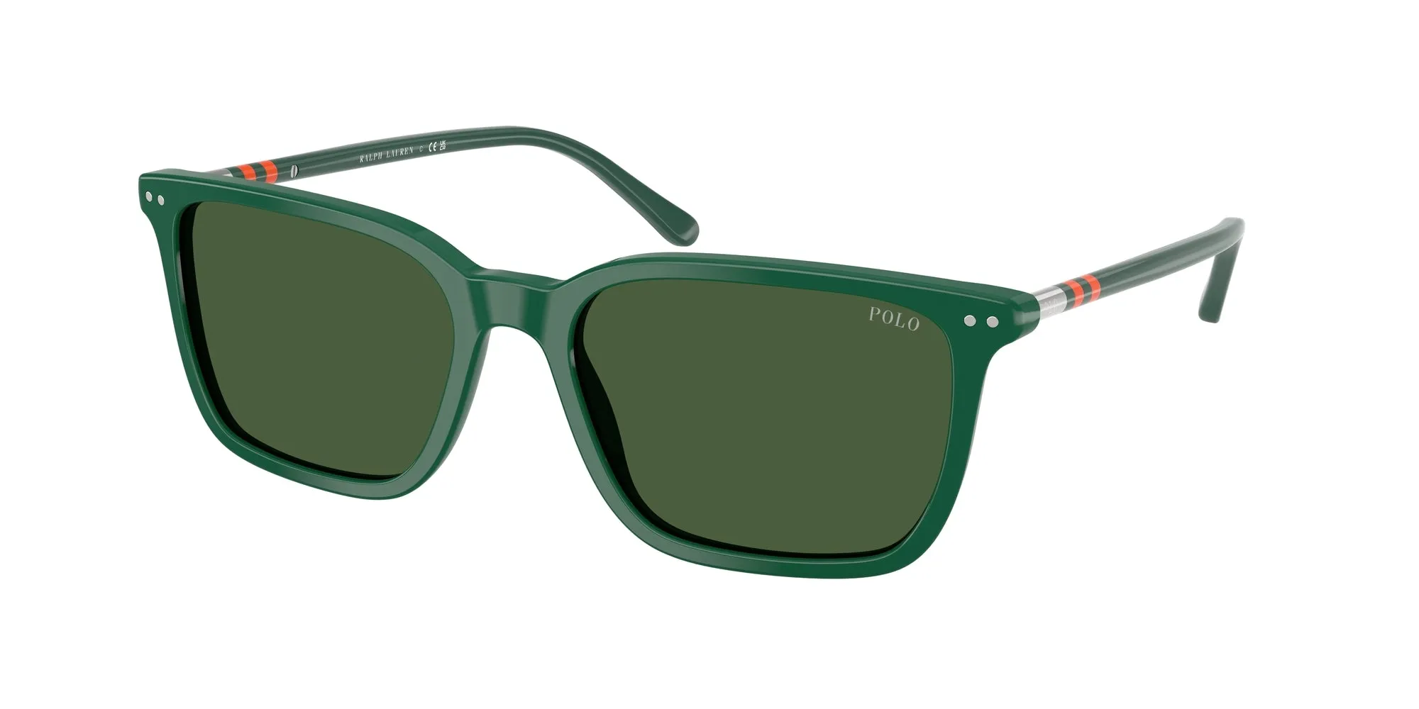 Polo Ralph Lauren PH4226 542171 Occhiali da sole Acetato Verde Verde Pillow Normale - immagine 1