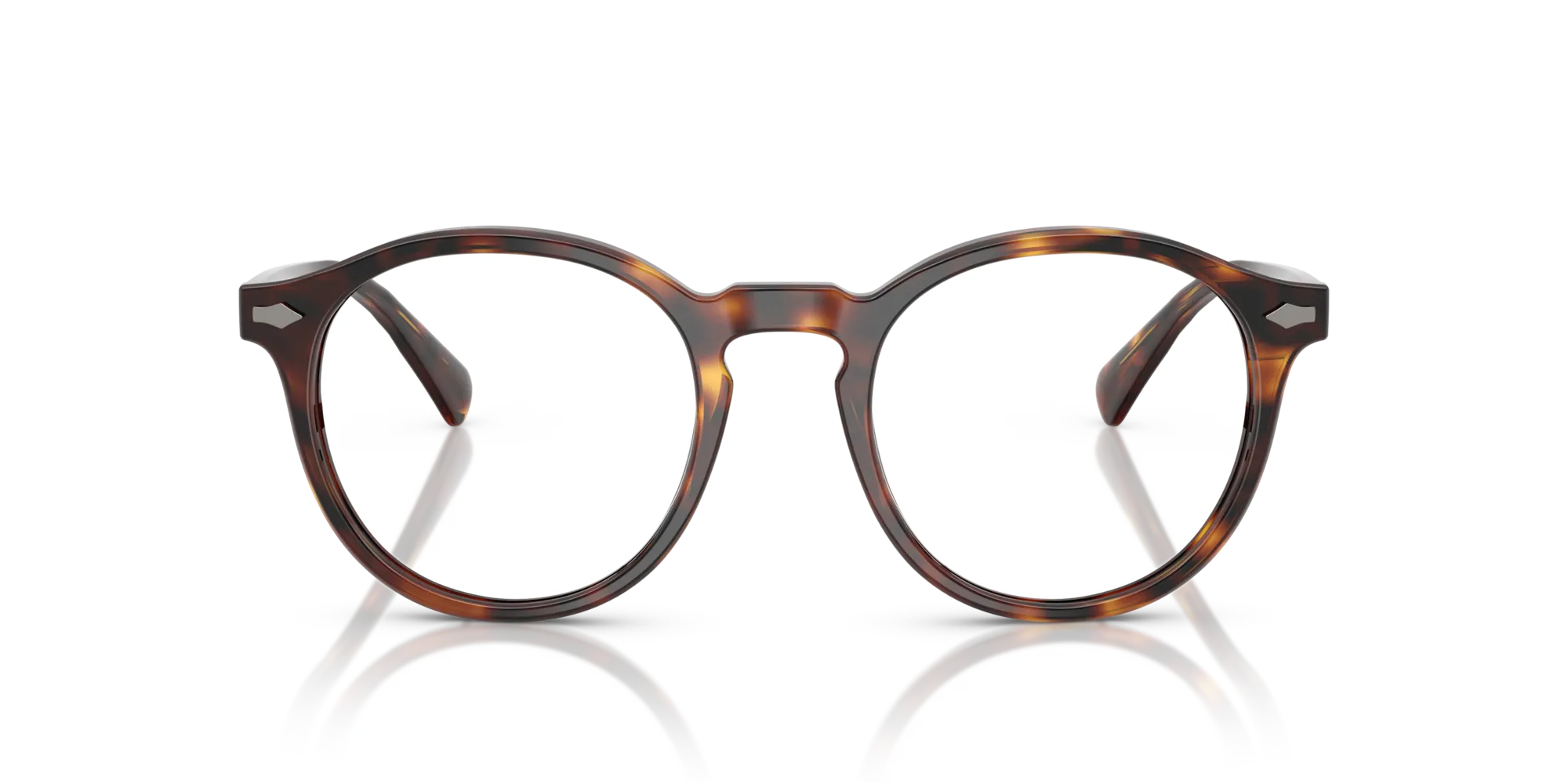 Polo Ralph Lauren PH4218 623371 Occhiali da sole Acetato Tartaruga Verde Rotonda Normale - immagine 3