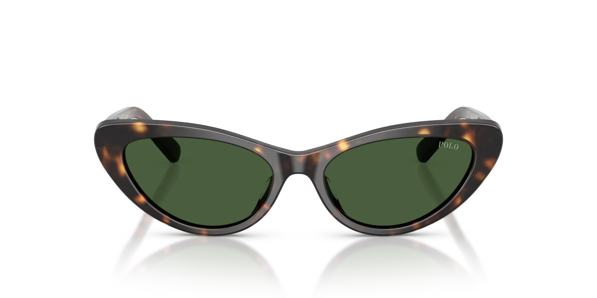Polo Ralph Lauren PH4199U 500371 Occhiali da sole Acetato Tartaruga Verde Cat Eye Normale - immagine 3