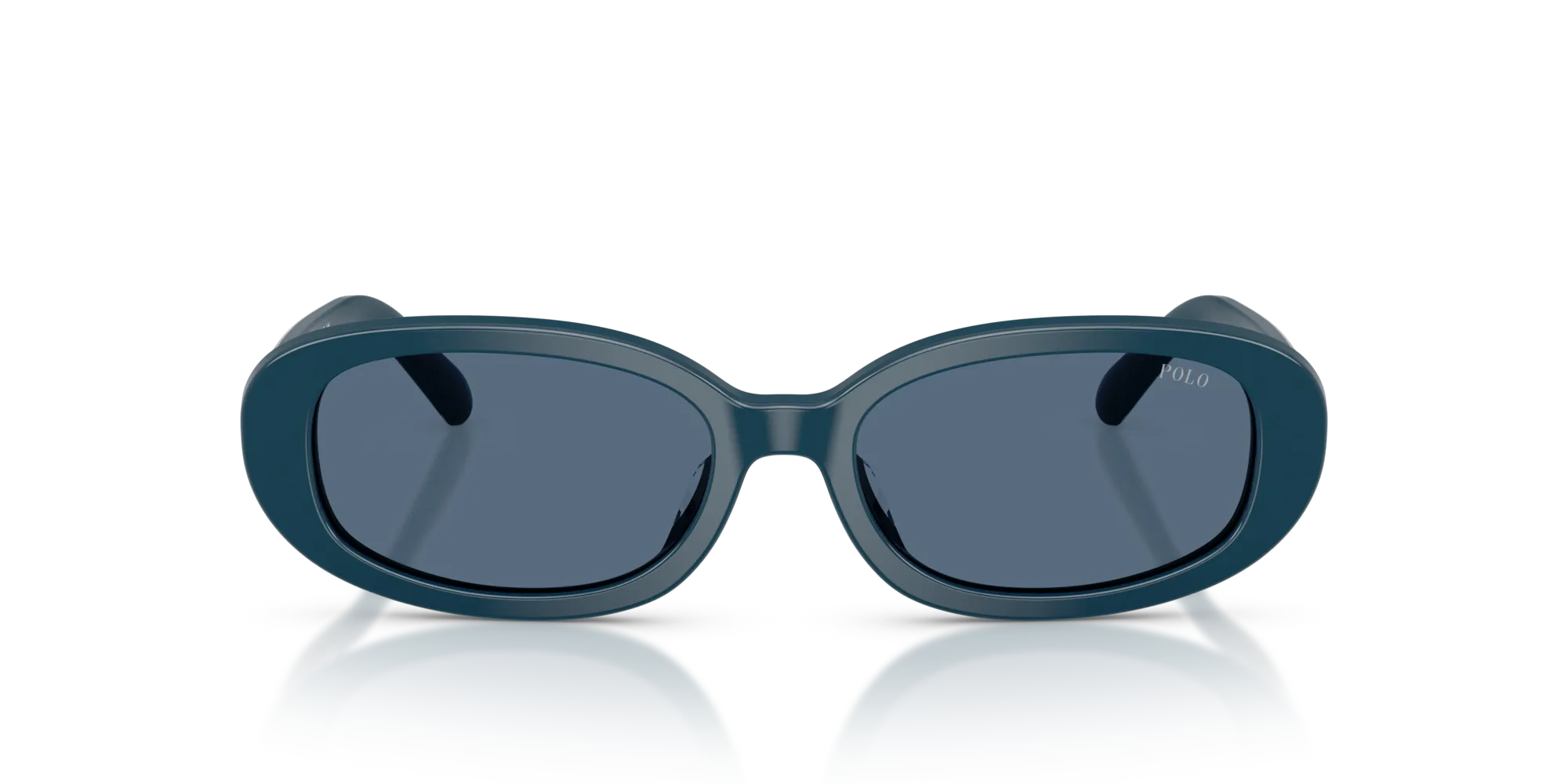 Polo Ralph Lauren PH4198U 546580 Occhiali da sole Acetato Blu Blu Rotonda Normale - immagine 3