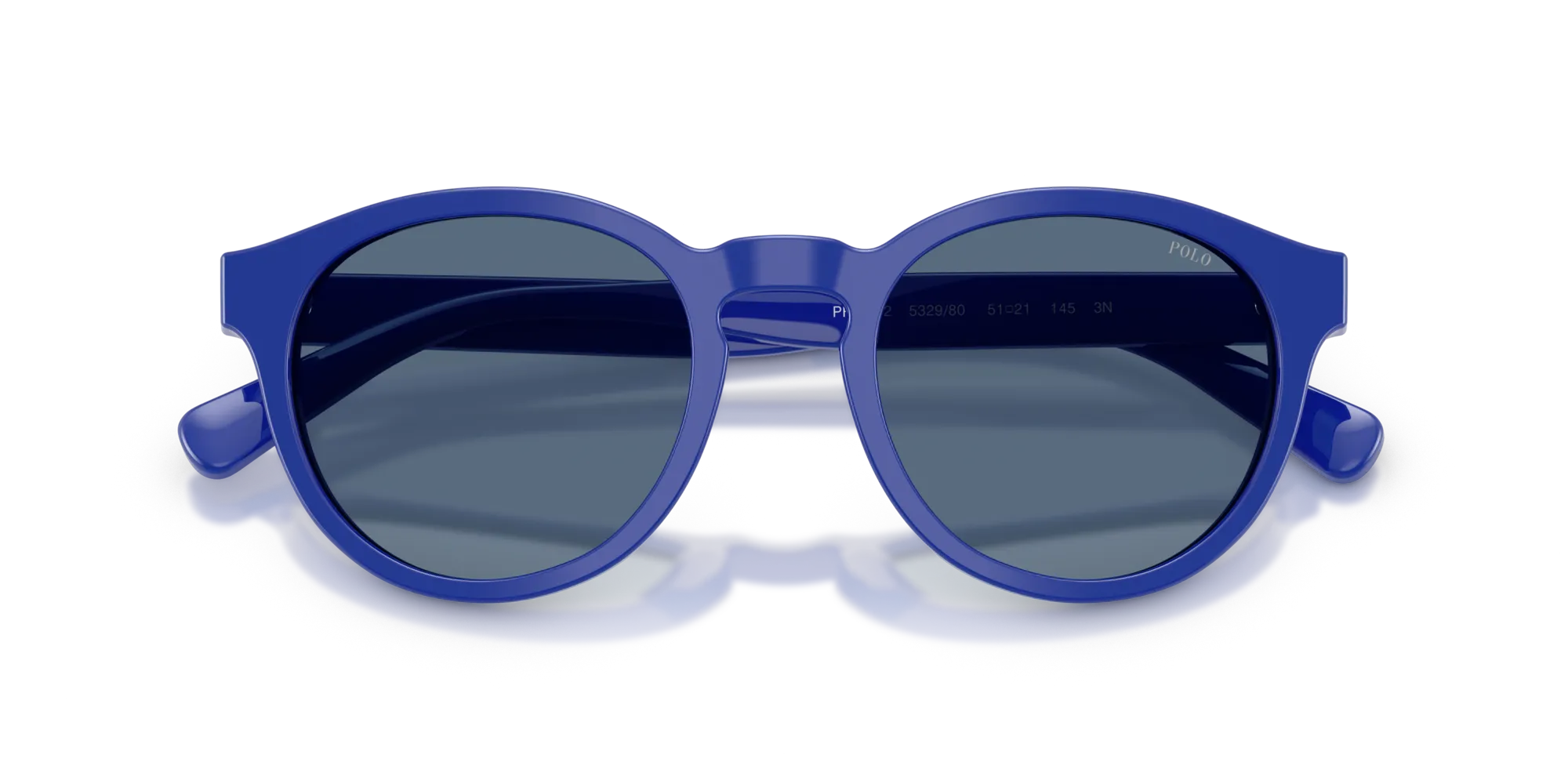 Polo Ralph Lauren PH4192 532980 Occhiali da sole Acetato Blu Blu Rotonda Normale - immagine 2