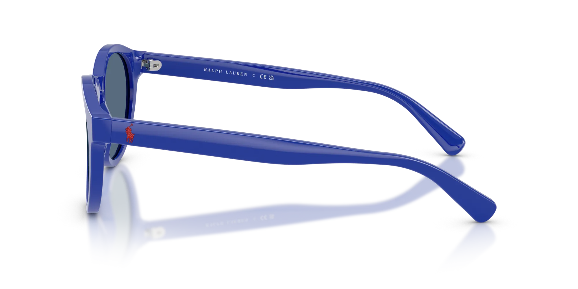 Polo Ralph Lauren PH4192 532980 Occhiali da sole Acetato Blu Blu Rotonda Normale - immagine 4