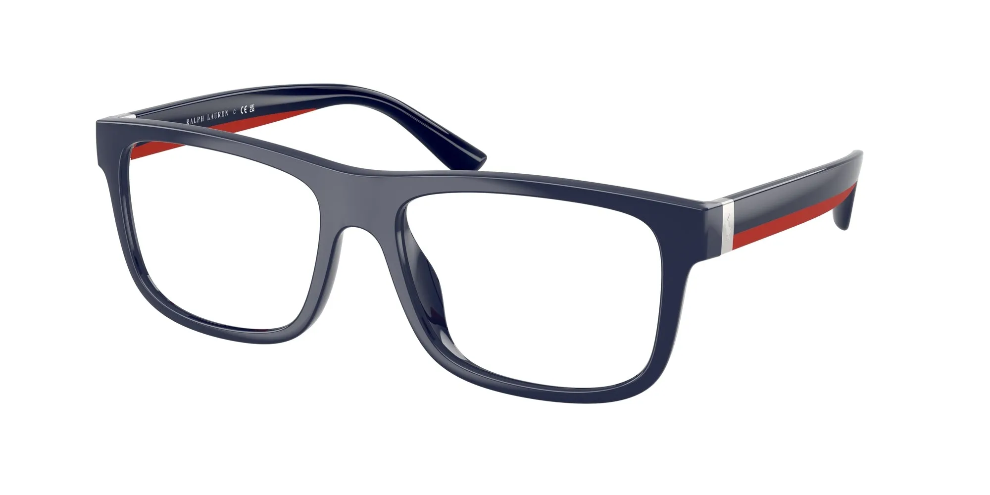 Polo Ralph Lauren PH2290U 5620 Montature da vista Iniettato Blu Squadrata Normale - immagine 1