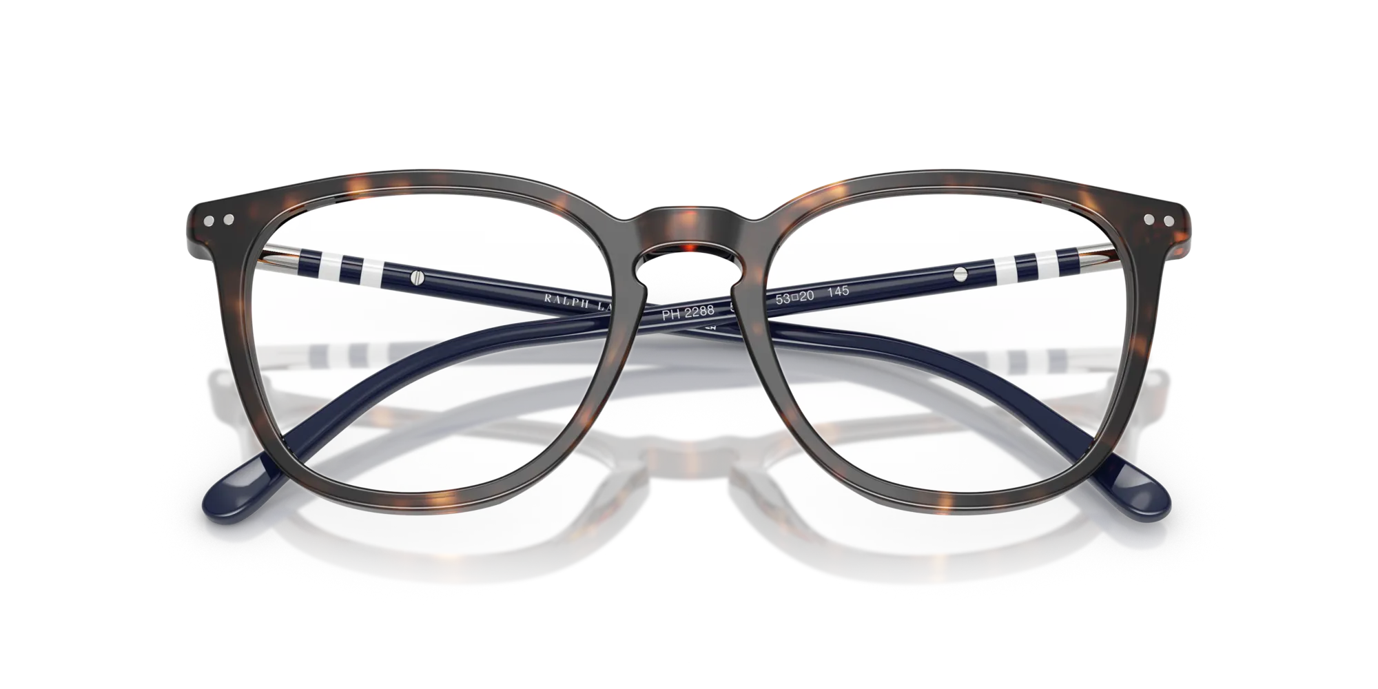 Polo Ralph Lauren PH2288 5003 Montature da vista Acetato Tartaruga Squadrata Normale - immagine 2