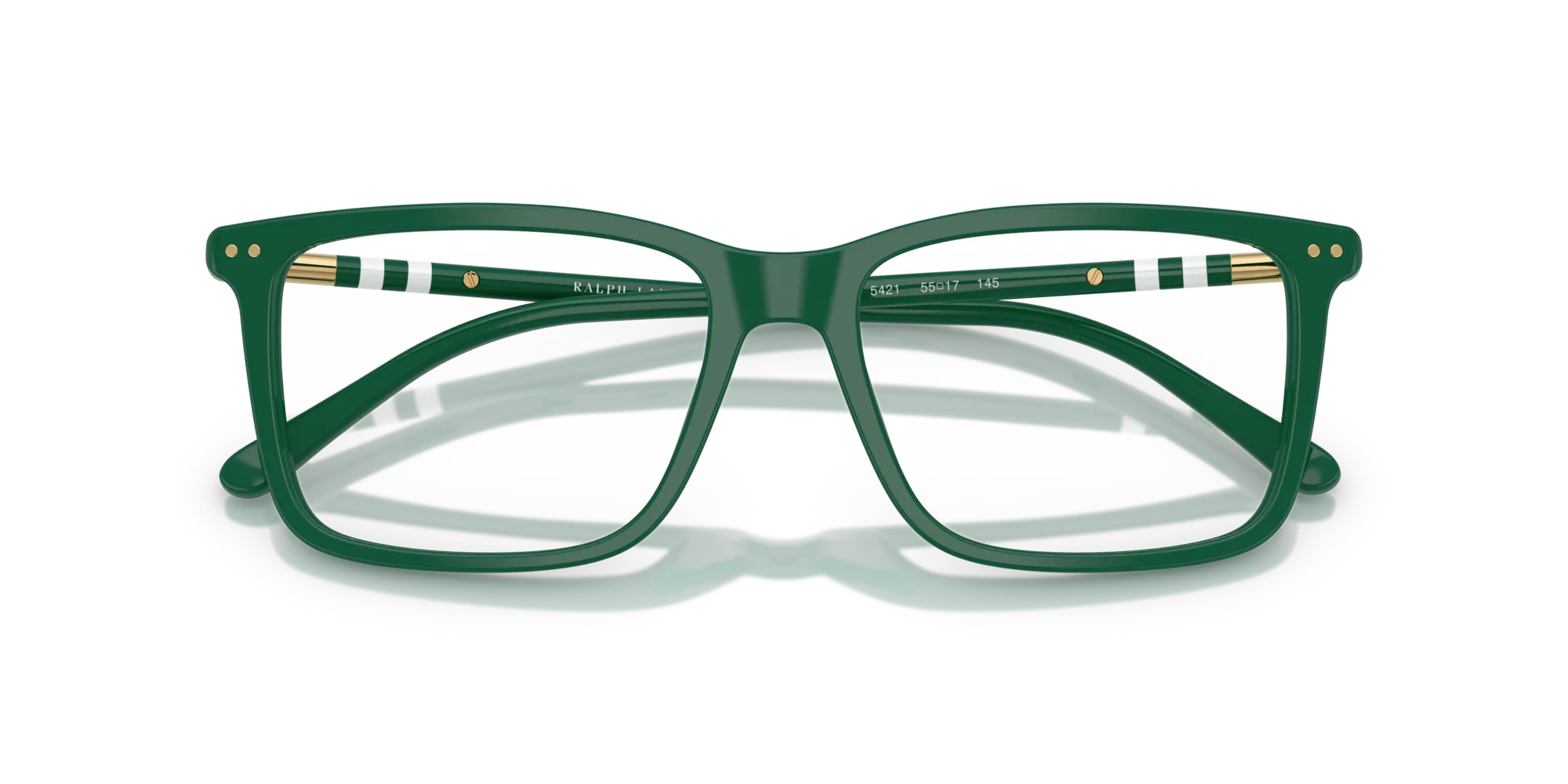 Polo Ralph Lauren PH2287 5421 Montature da vista Acetato Verde Squadrata Normale - immagine 2